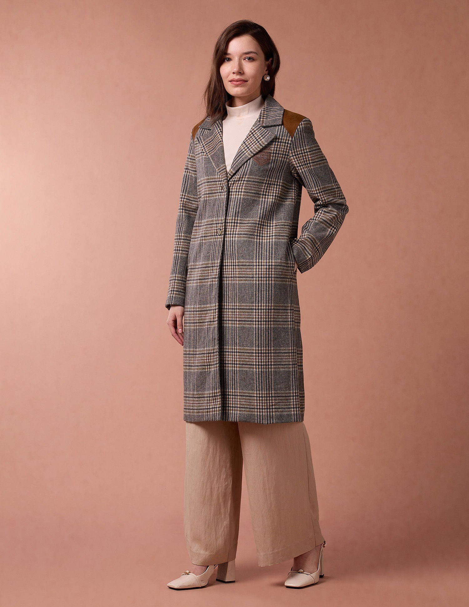 Long Line Contrast Patch Jacket Multicolour - U.S. POLO ASSN. | Large