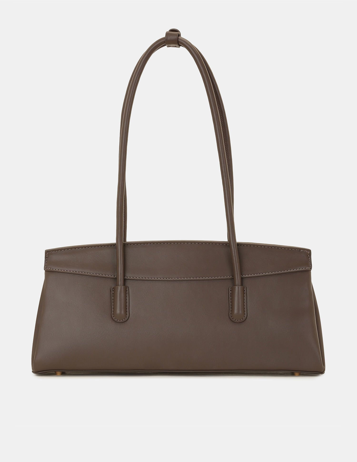 Women Bambi Shoulder Bag with East-West Silhouette Brown - U.S. POLO ASSN. | Large