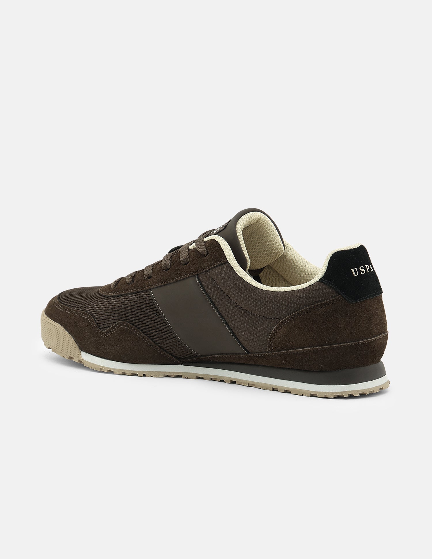 Round Toe Chukker 4 Suede Sneakers Brown - U.S. Polo Assn. India | Large