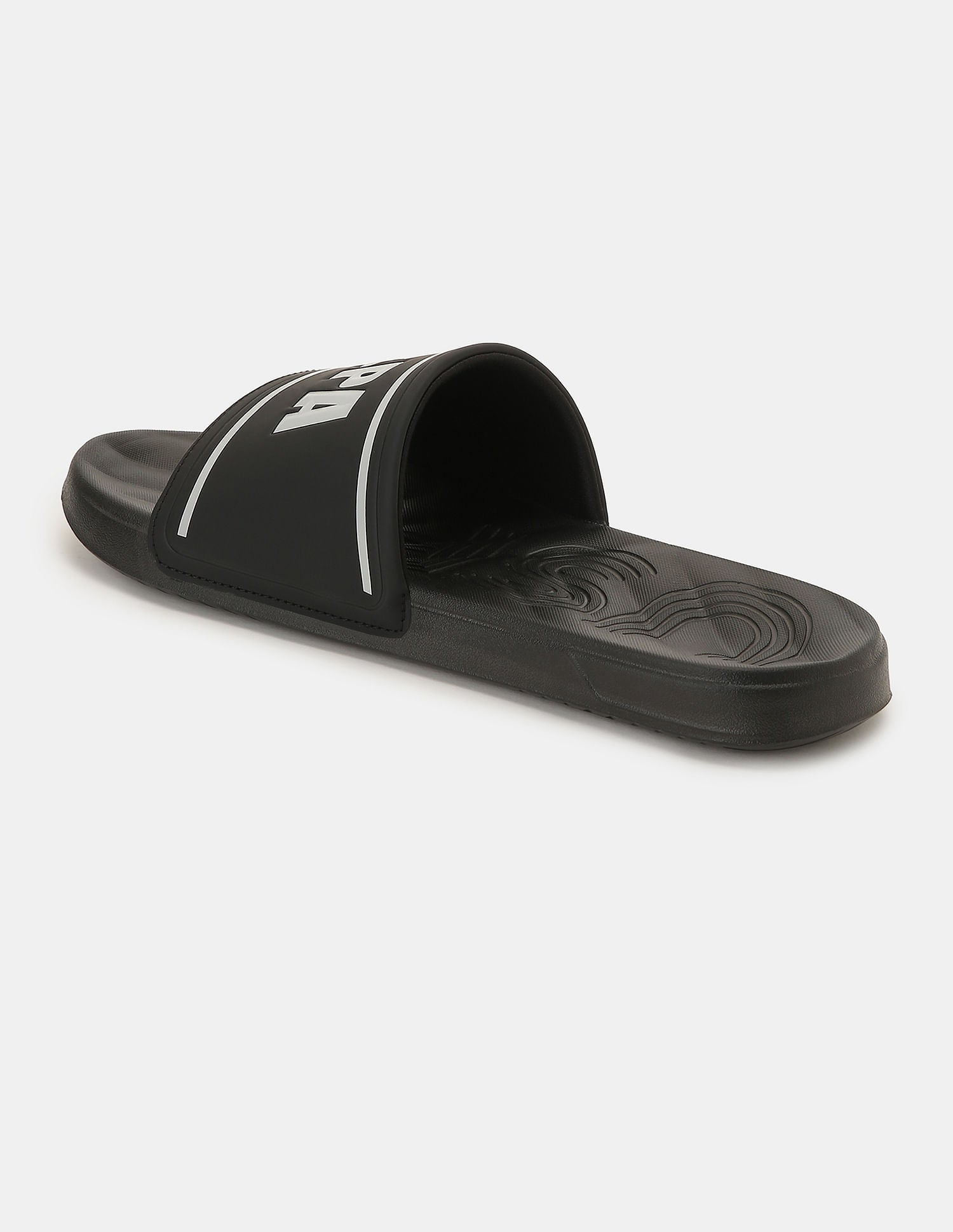 Men Deja Open Toe Slippers Black - U.S. POLO ASSN. | Large