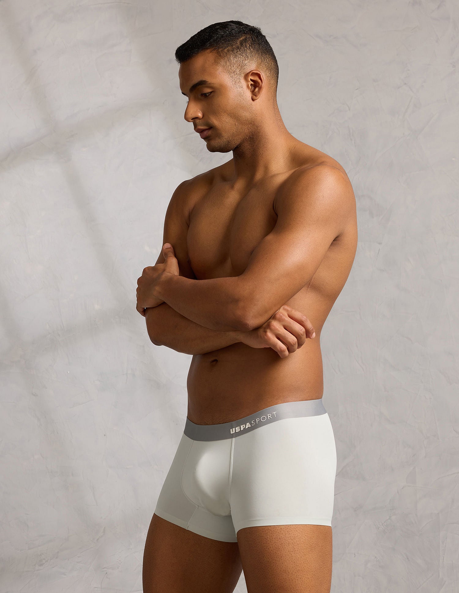 Micro Fibre Seamless Ultra-Light Trunk Oyester Mushroom - U.S. POLO ASSN. | Large