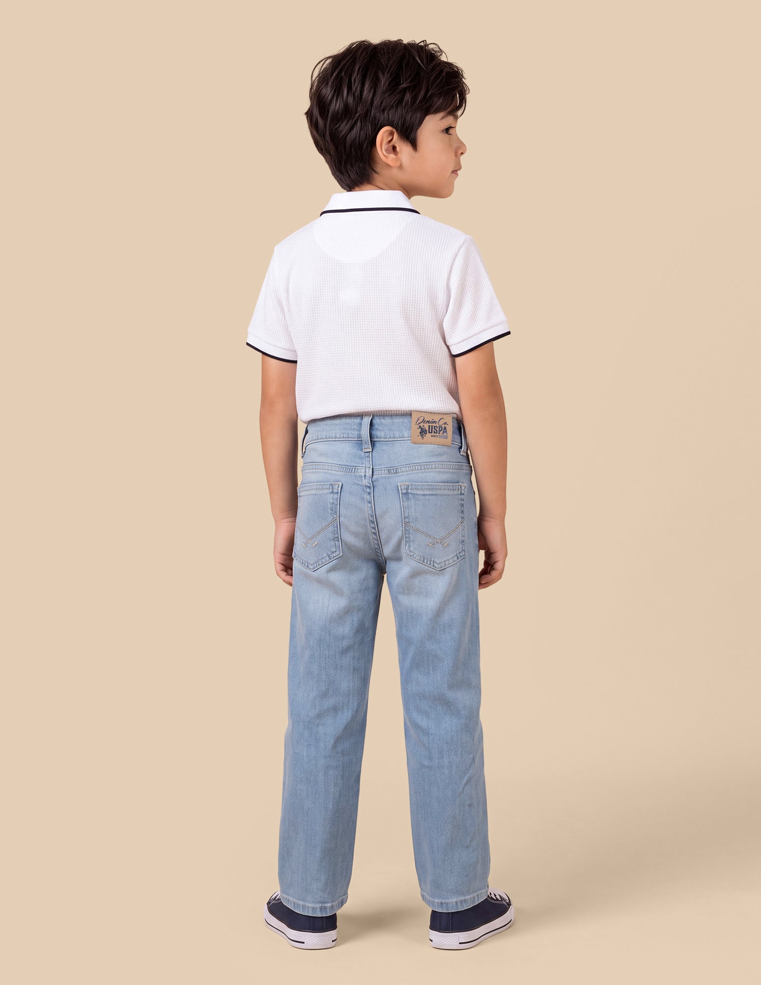 Harold Relaxed fit Blue jeans Light Blue - U.S. Polo Assn. India | Large