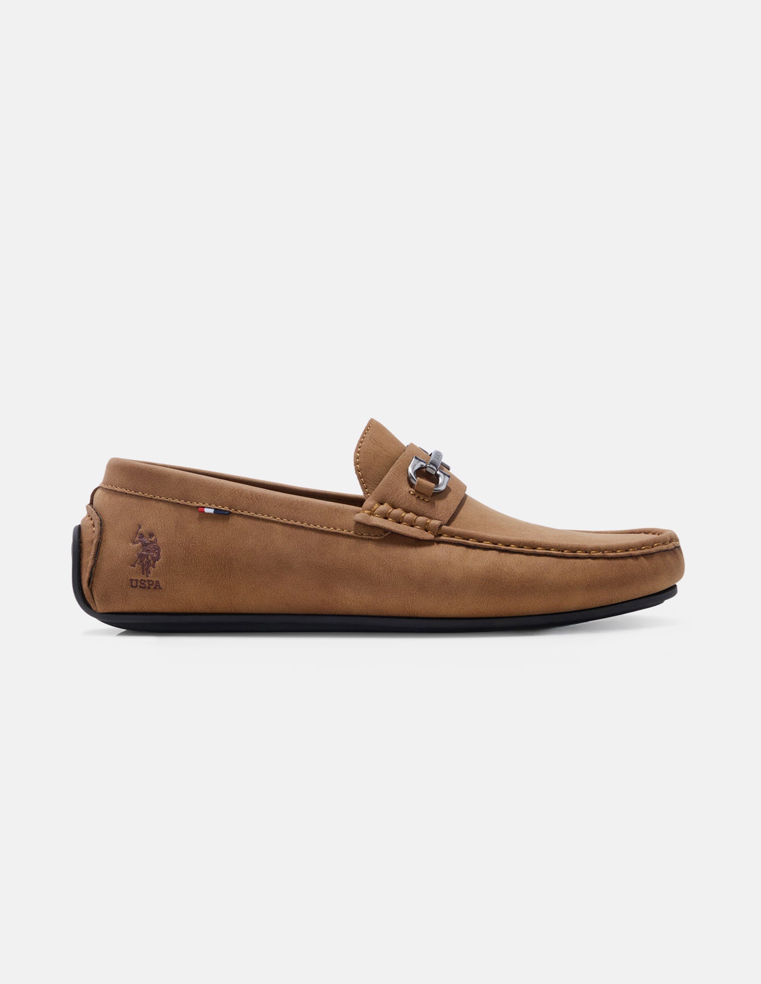 Aeris Slip-Ons Loafers Tan - U.S. Polo Assn. India | Large