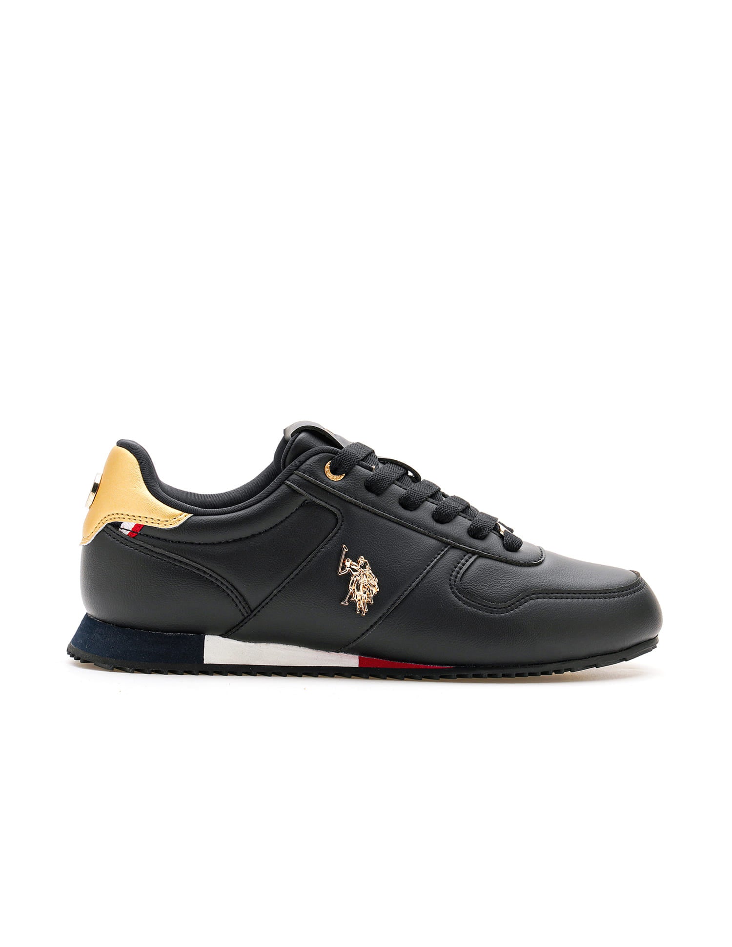 Women Round Toe Sorrento 2.0 Sneakers Black - U.S. Polo Assn. India | Large