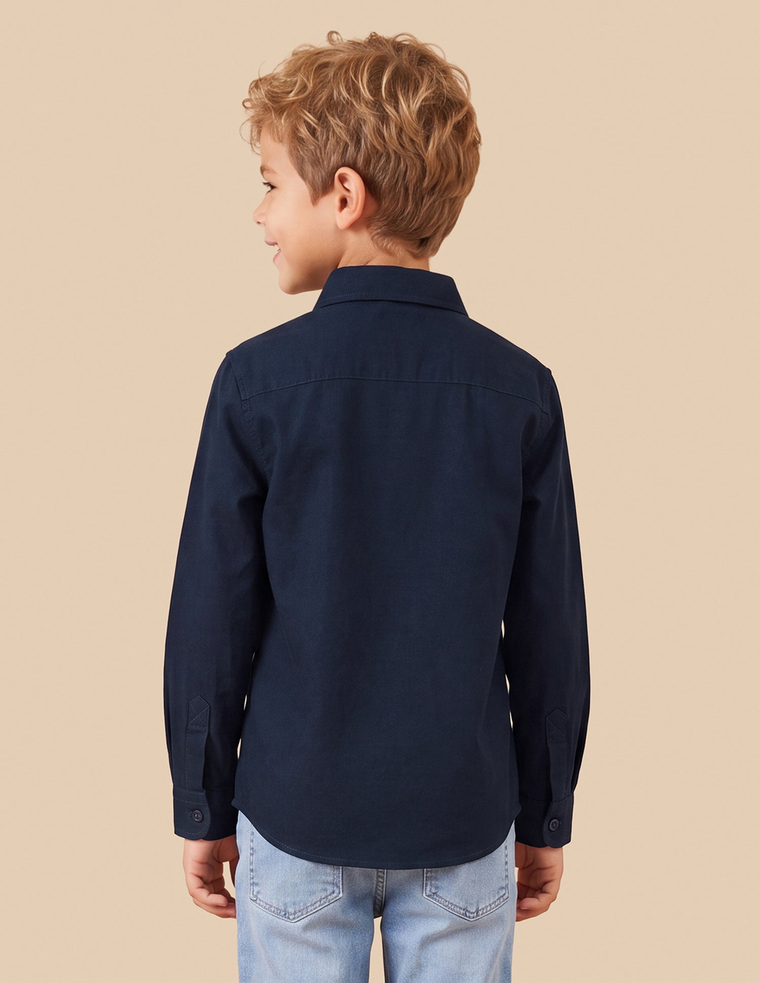 Oxford Regular Fit Shirt Navy - U.S. Polo Assn. India | Large