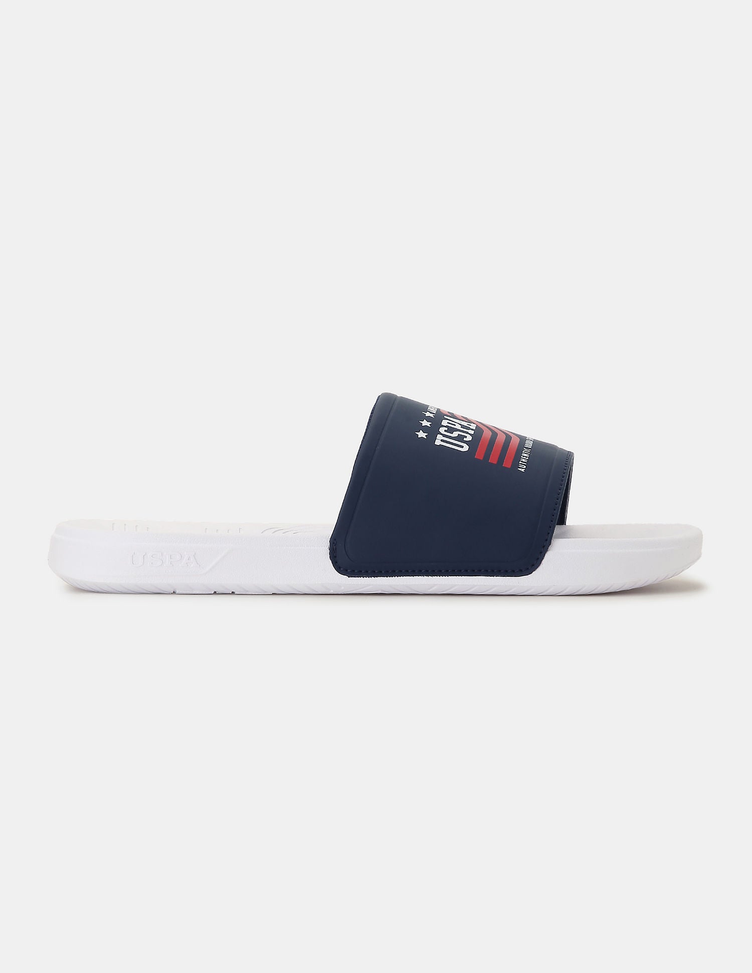 Men Axer Open Toe Slippers White - U.S. POLO ASSN. | Large