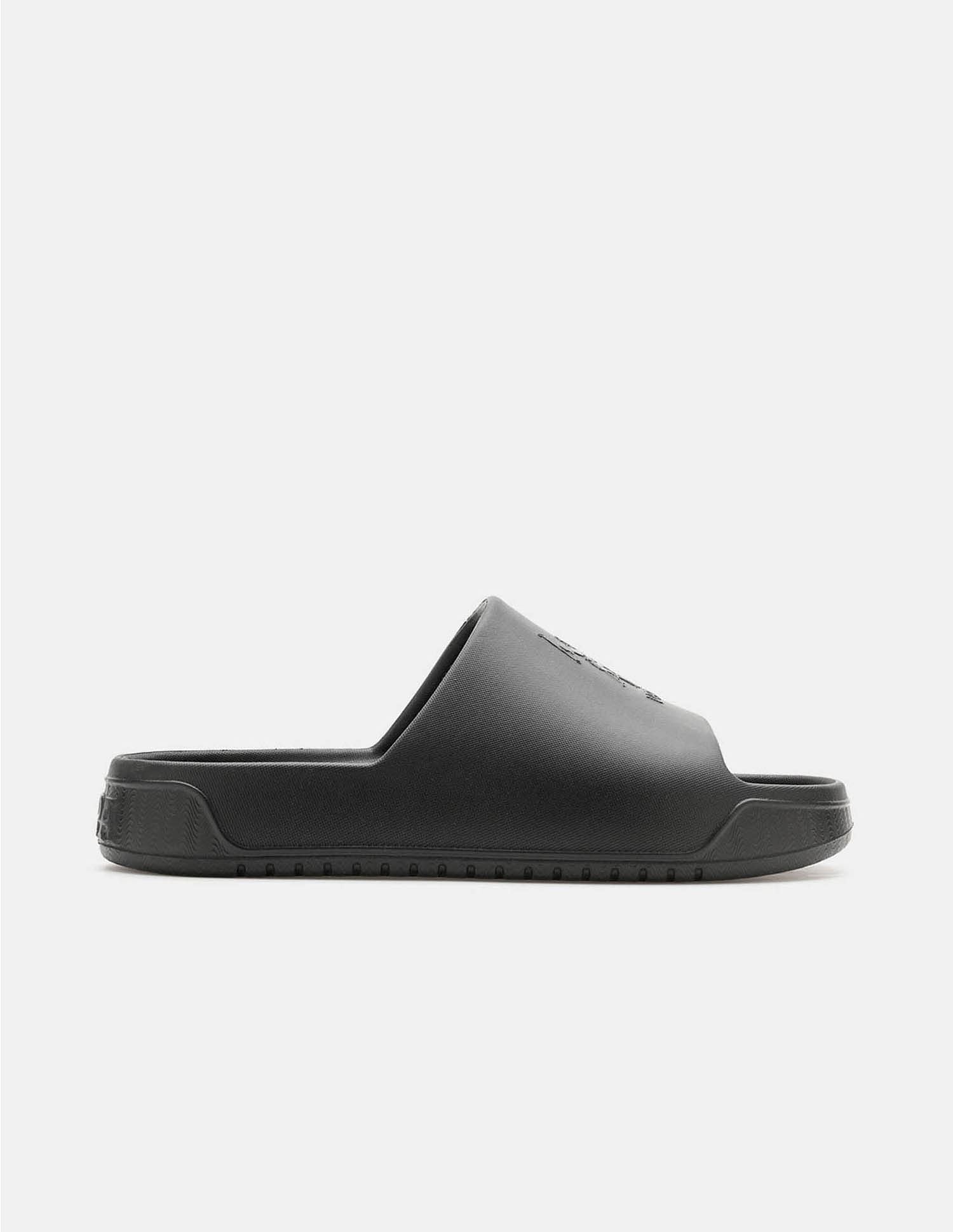 Men Palmer Open Toe Slippers Black - U.S. POLO ASSN. | Large