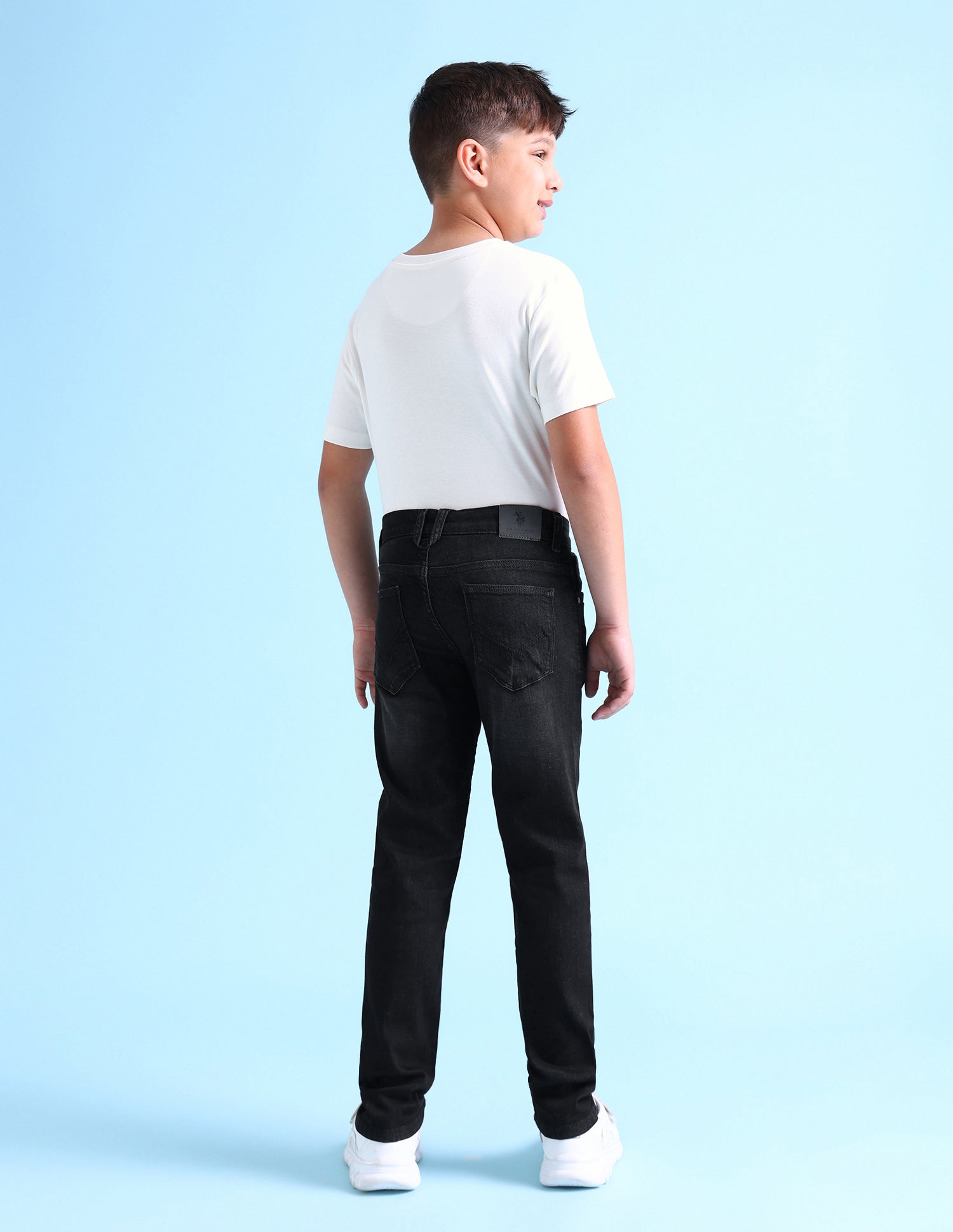 Slim Fit Authentic 1890 Jeans Black - U.S. Polo Assn. India | Large