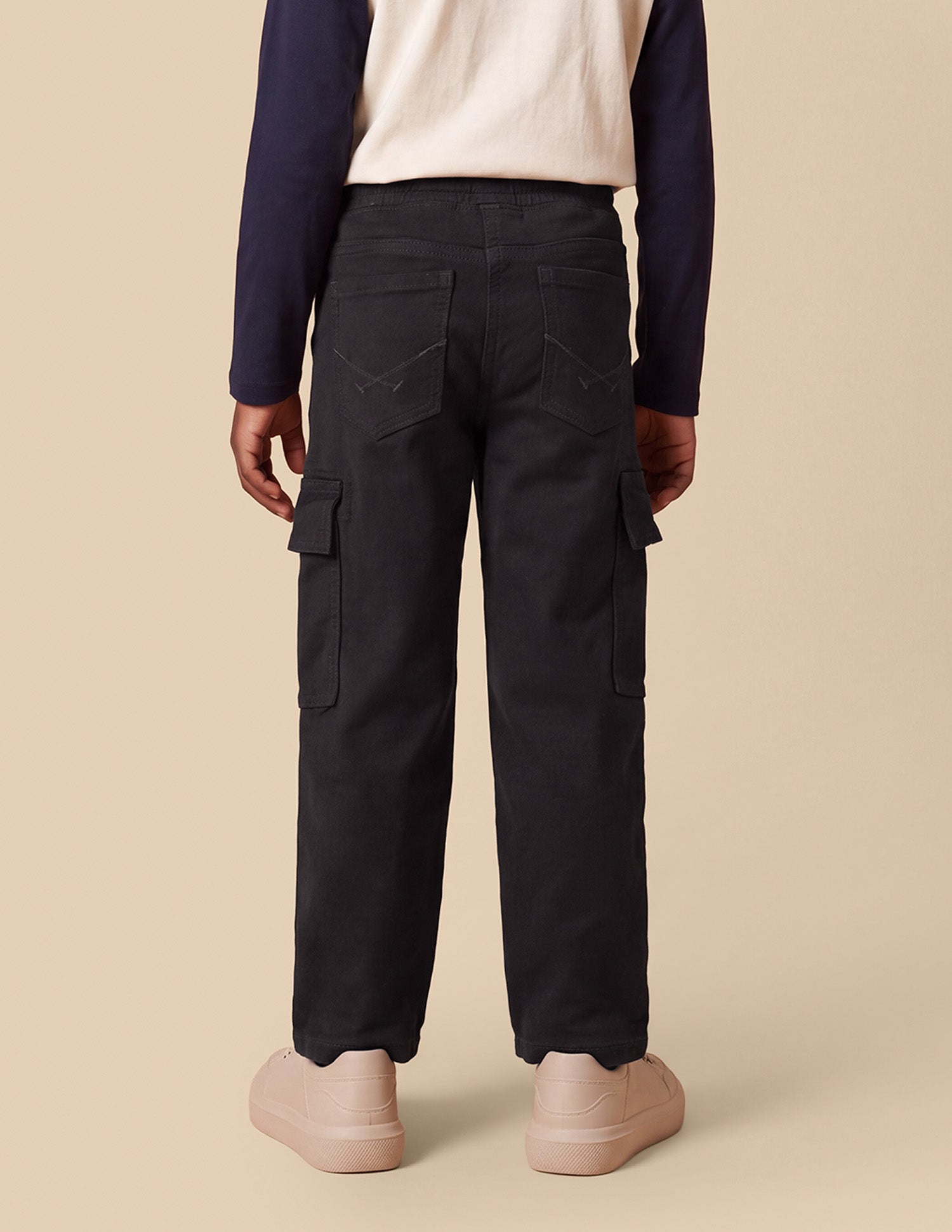 Baggy Fit Brown Cargo Jeans Dark Brown - U.S. Polo Assn. India | Large