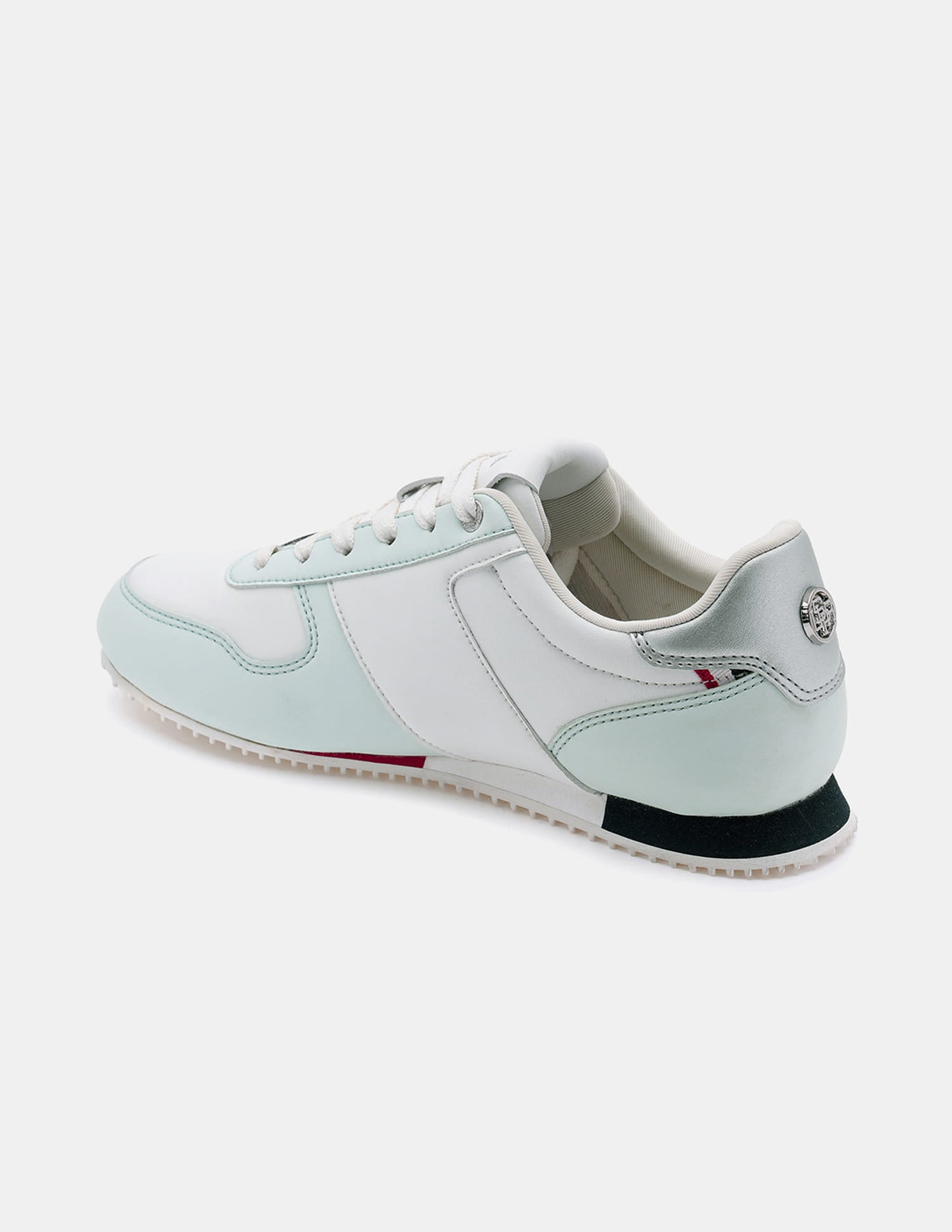 Women Sorrento 2.0 Colourblocked Sneakers Light Green - U.S. Polo Assn. India | Large