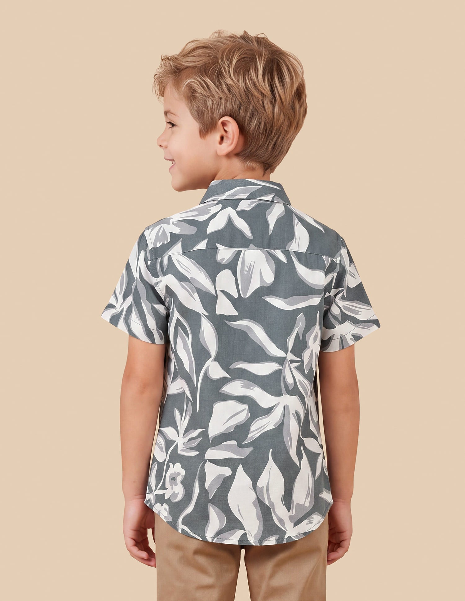 Tropical Printed Regular Fit Shirt Green - U.S. Polo Assn. India | Large