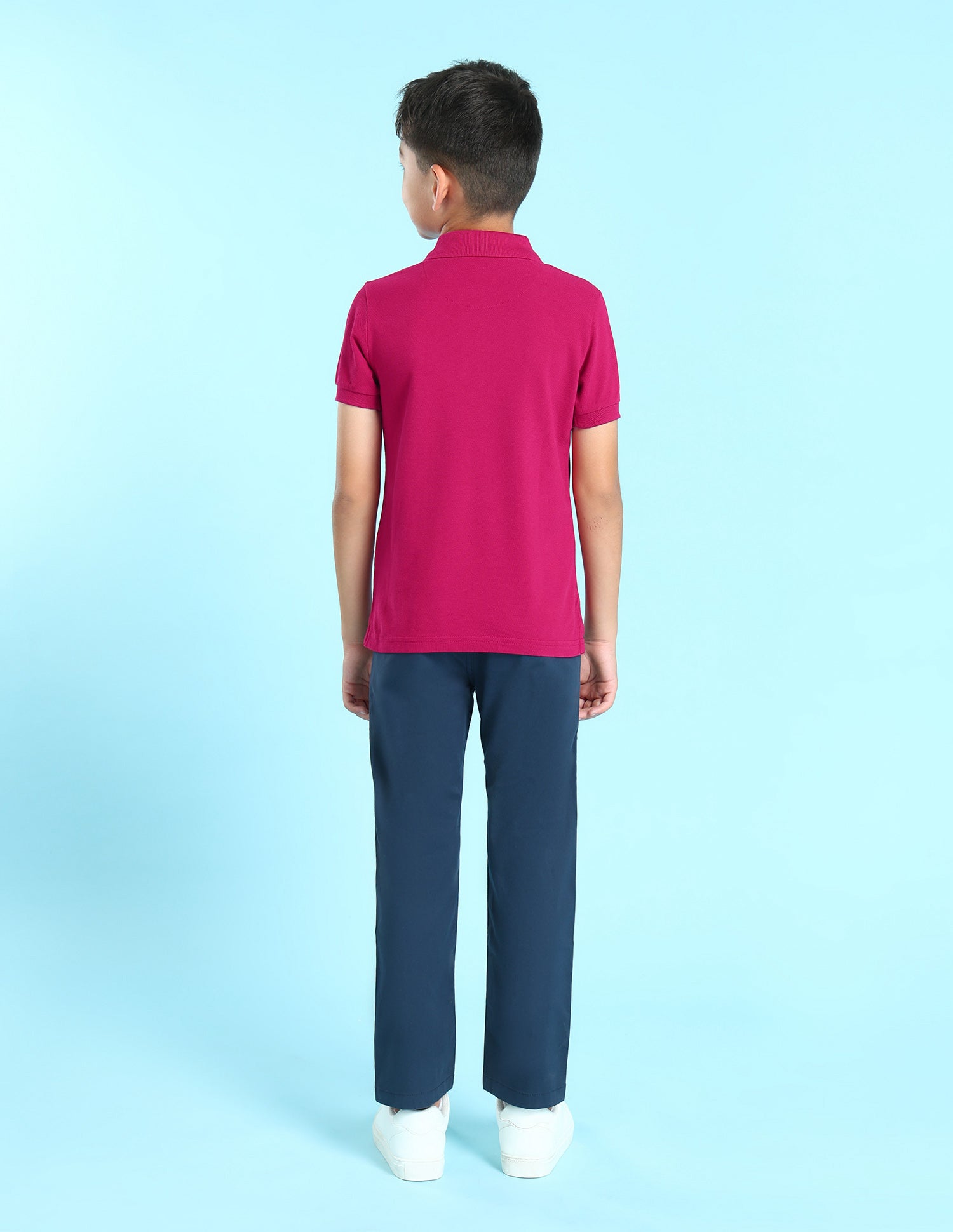 Boys Solid Polo Shirt Maroon - U.S. POLO ASSN. | Large