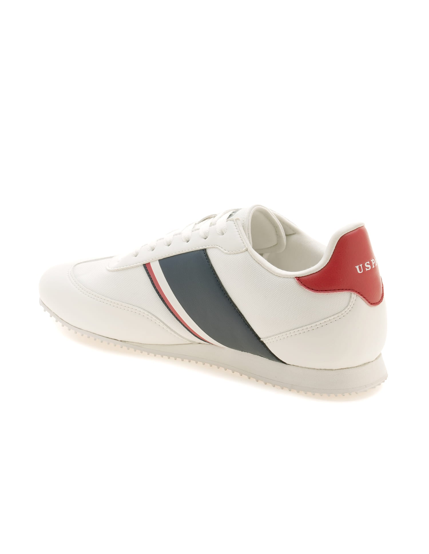 Men Adler 5.0 Colourblocked Sneakers Off White - U.S. Polo Assn. India | Large