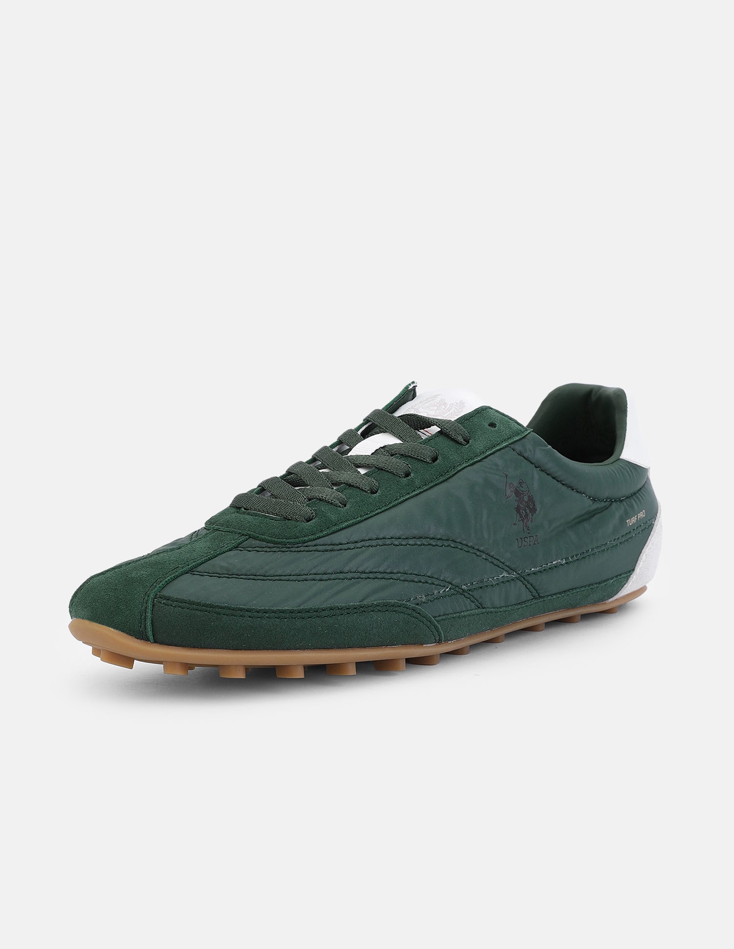 Colour Blocked Turf Pro Sneakers Green - U.S. Polo Assn. India | Large