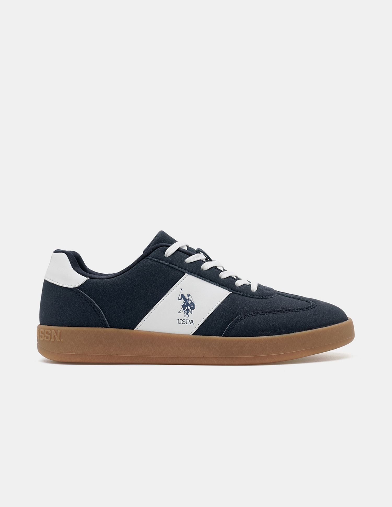 Men Skylar Colour Blocked Sneakers Navy - U.S. Polo Assn. India | Large