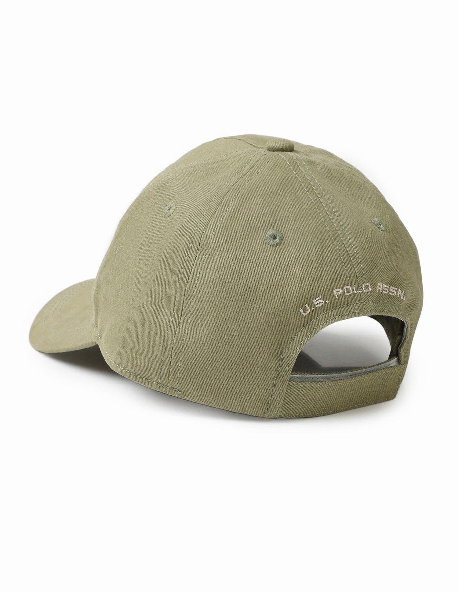 Boys Brand Appliqued Twill Cap Olive - U.S. Polo Assn. India | Large