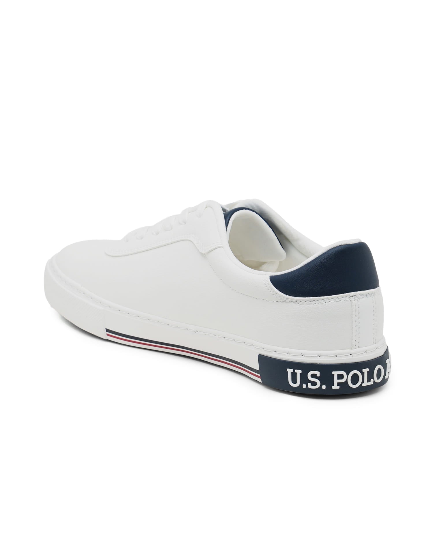 Men Solid Moore 6.0 Sneakers Off White - U.S. Polo Assn. India | Large