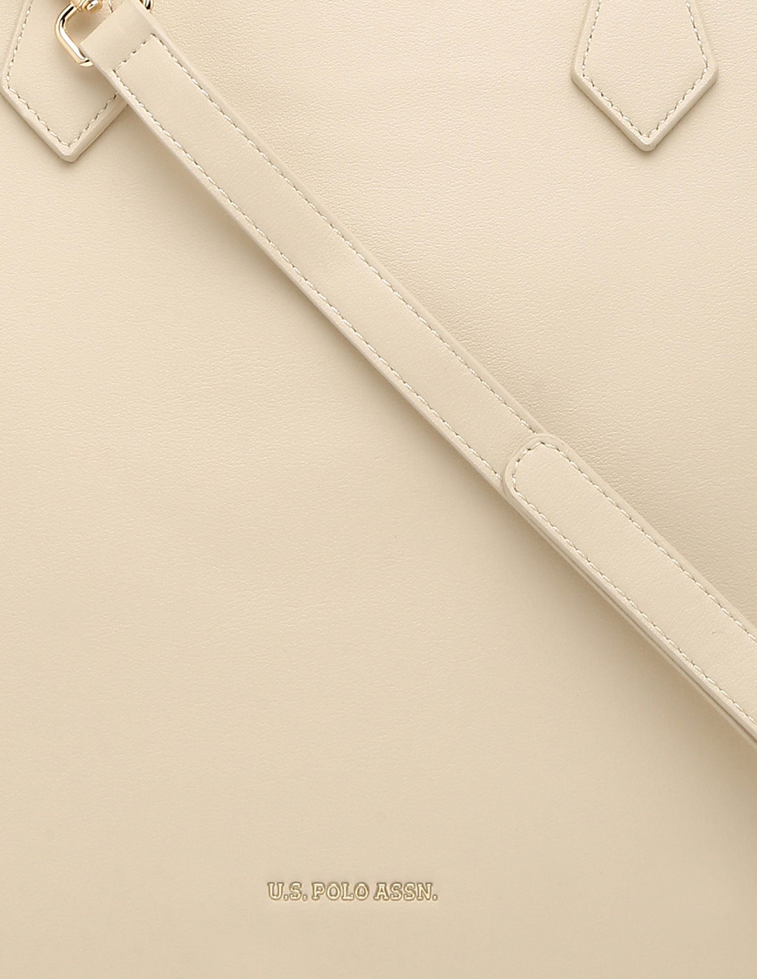 Women Alara Satchel Bag Beige - U.S. POLO ASSN. | Large
