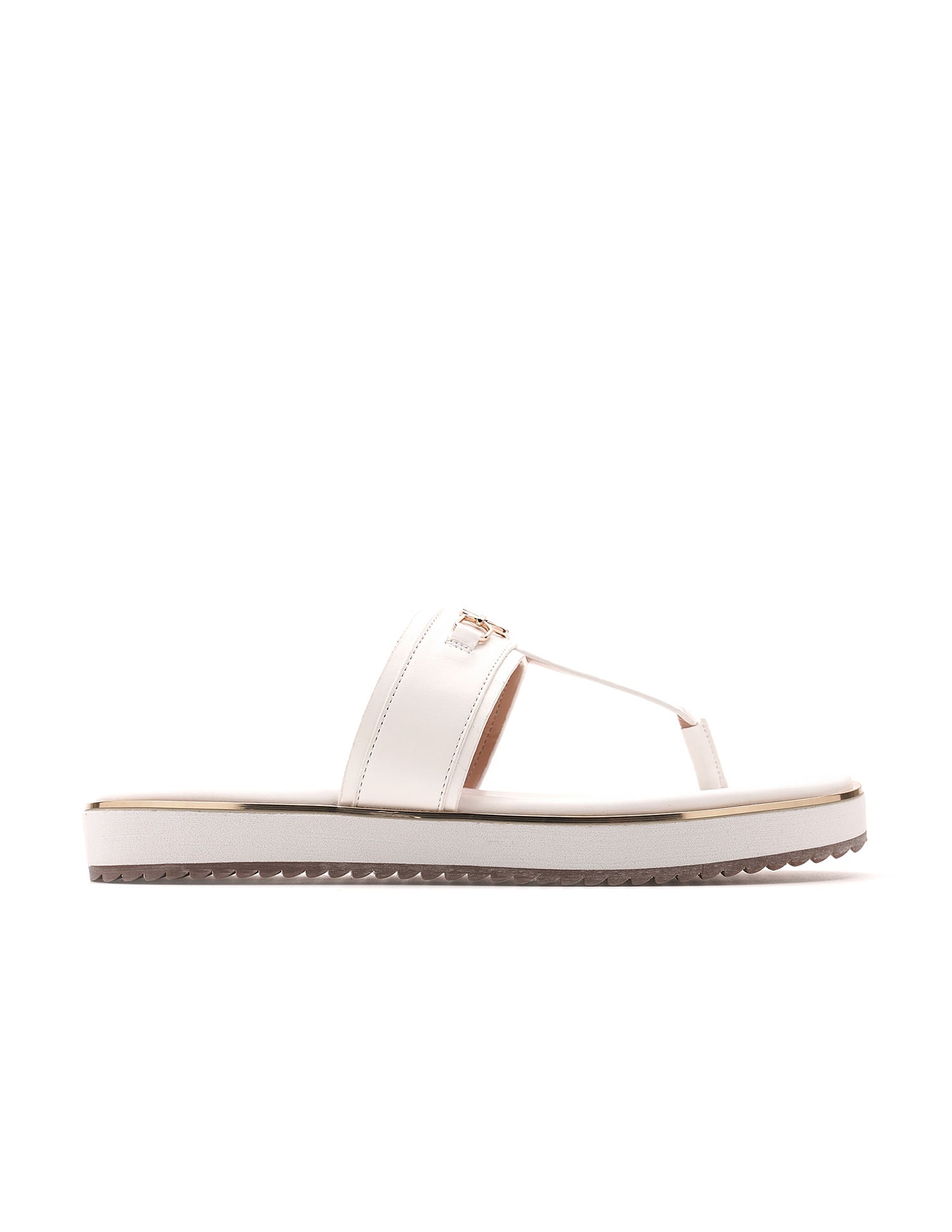 Women Comfort EVA Flat Matilde Sandals White - U.S. Polo Assn. India | Large