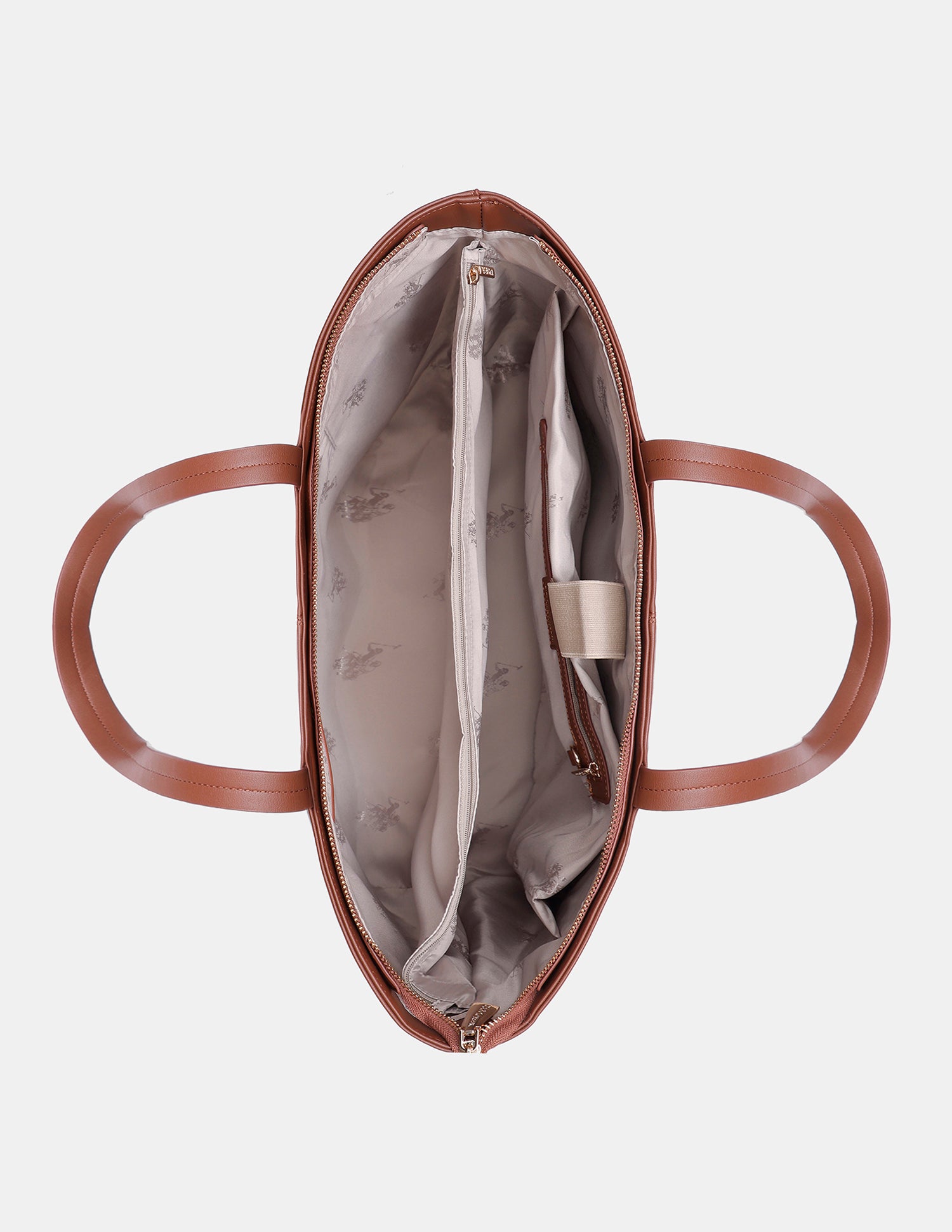 Women Angel Tote Bag Brown - U.S. POLO ASSN. | Large