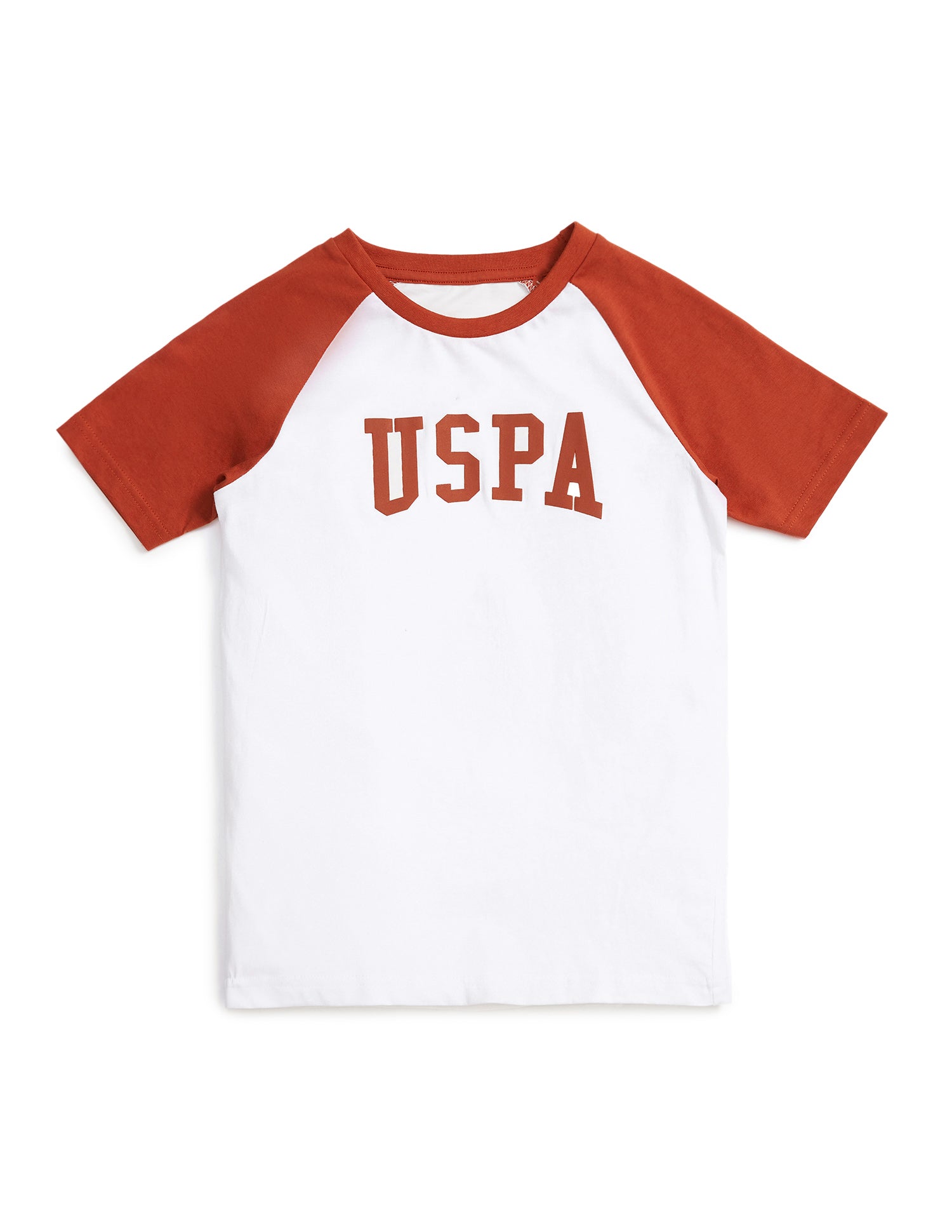 Raglan Sleeve LKE01 Lounge T-Shirt - Pack Of 1 Red and White - U.S. POLO ASSN. | Large