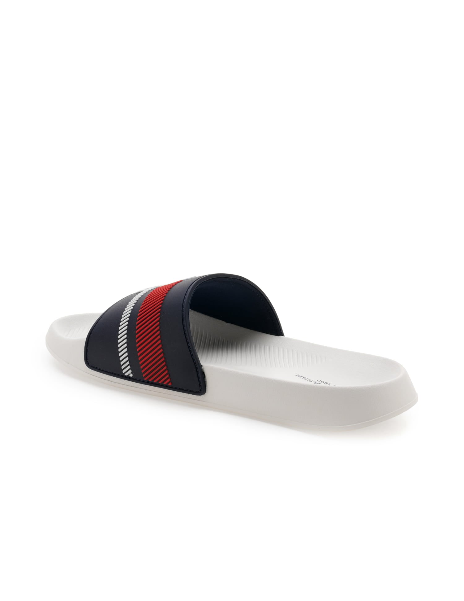 Men Rafa Brand Printed Sliders White - U.S. Polo Assn. India | Large