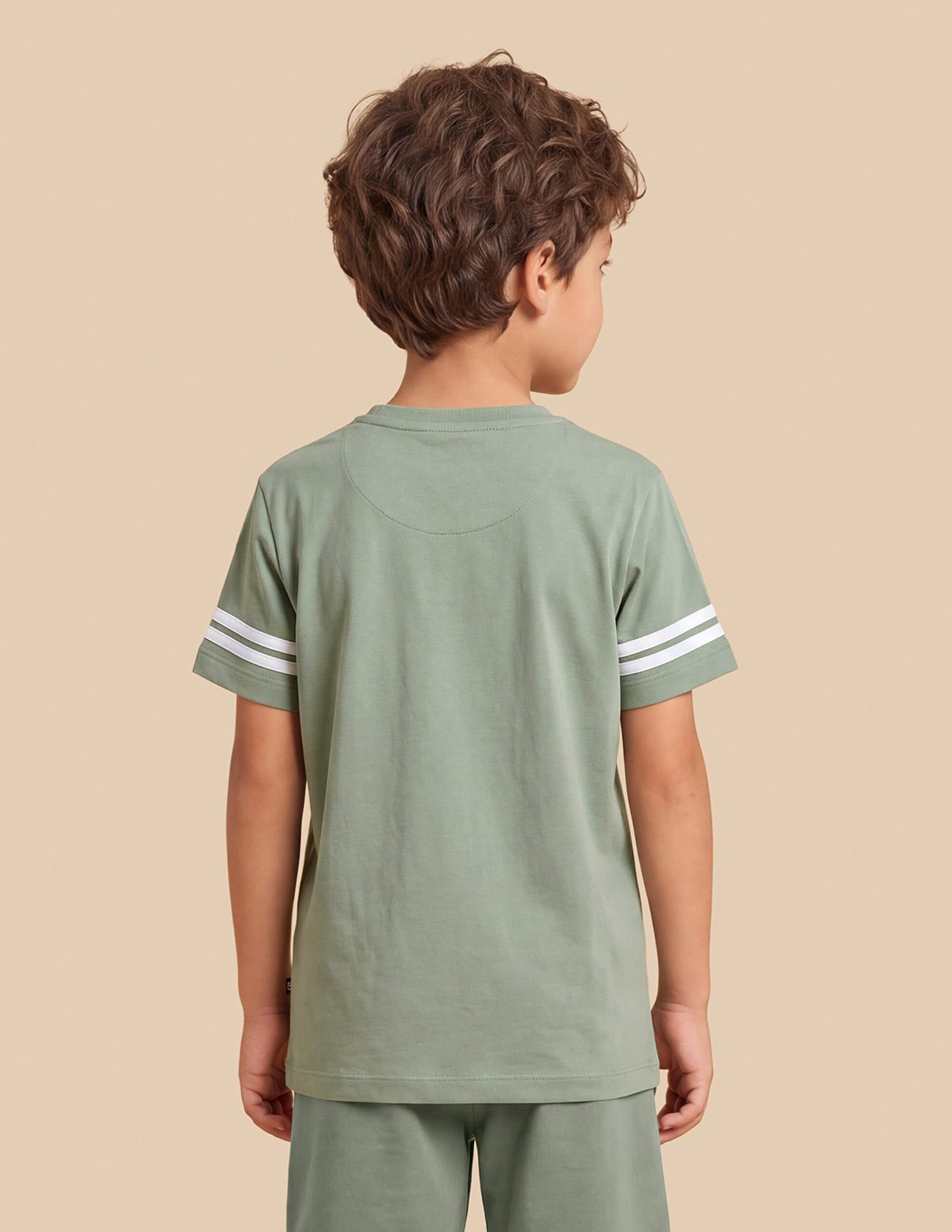 Typography Printed Regular Fit T-Shirt Green - U.S. Polo Assn. India | Large