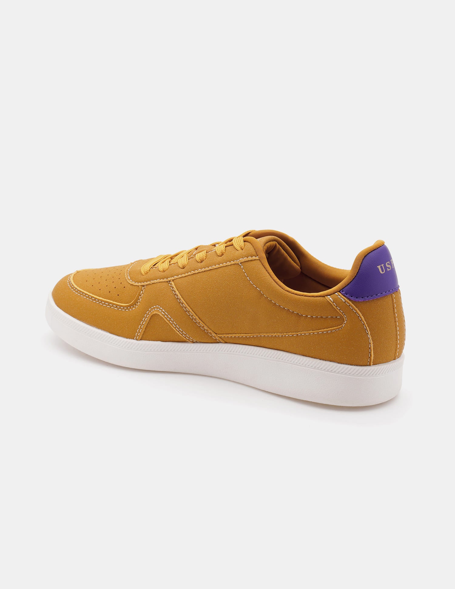Edda Yellow Sneakers Shoes Yellow - U.S. Polo Assn. India | Large