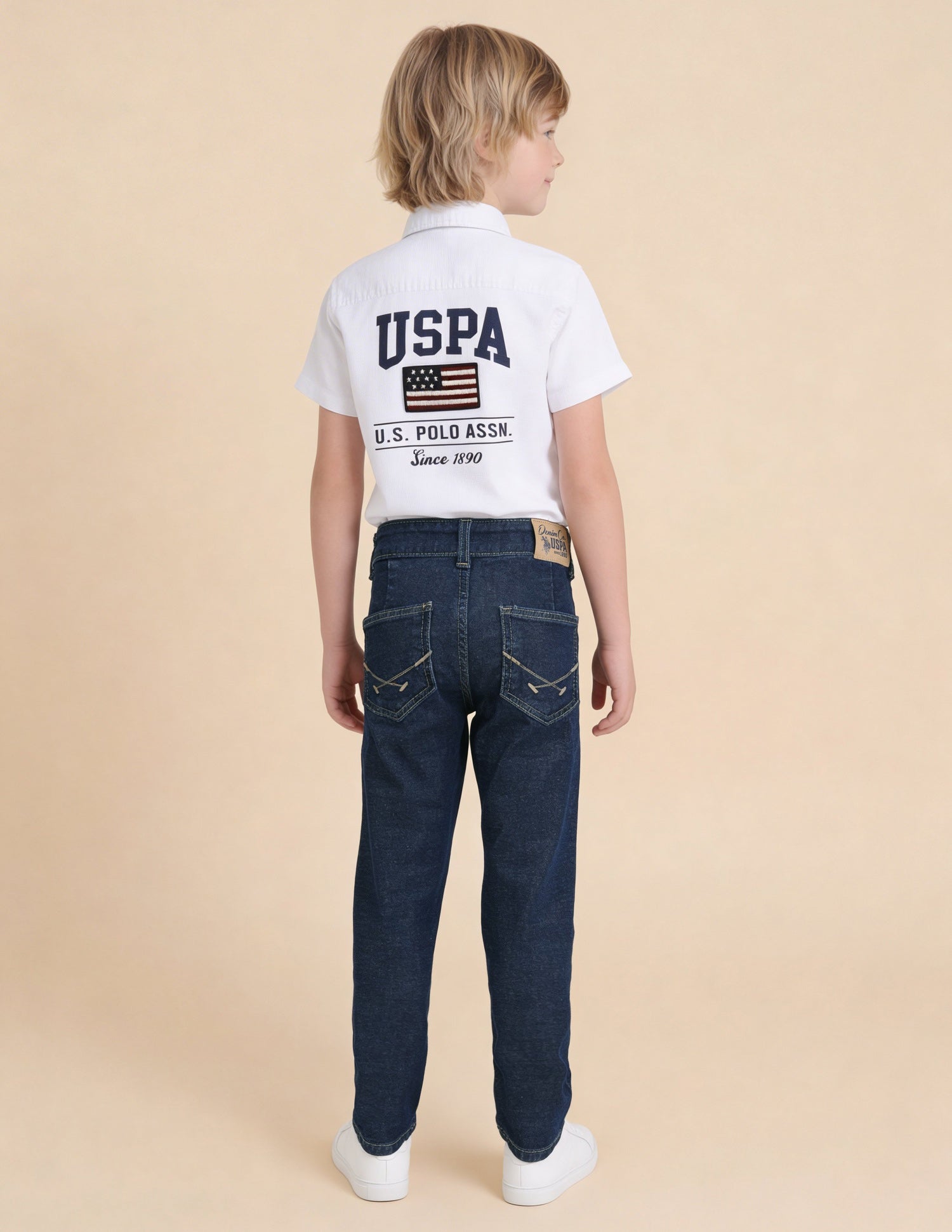 Mid Rise Slim Fit Jeans Blue - U.S. Polo Assn. India | Large