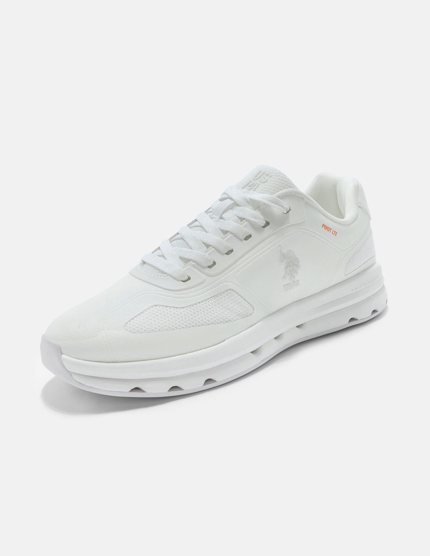 Pivot Lte Lace-Ups Sneakers White - U.S. Polo Assn. India | Large
