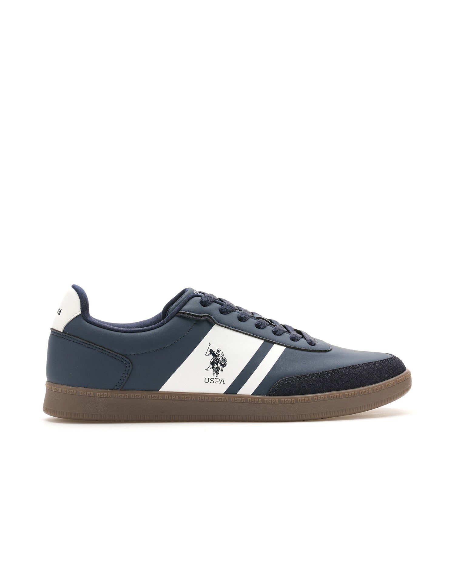Men Hilton Colourblocked Sneakers Navy - U.S. POLO ASSN. | Large