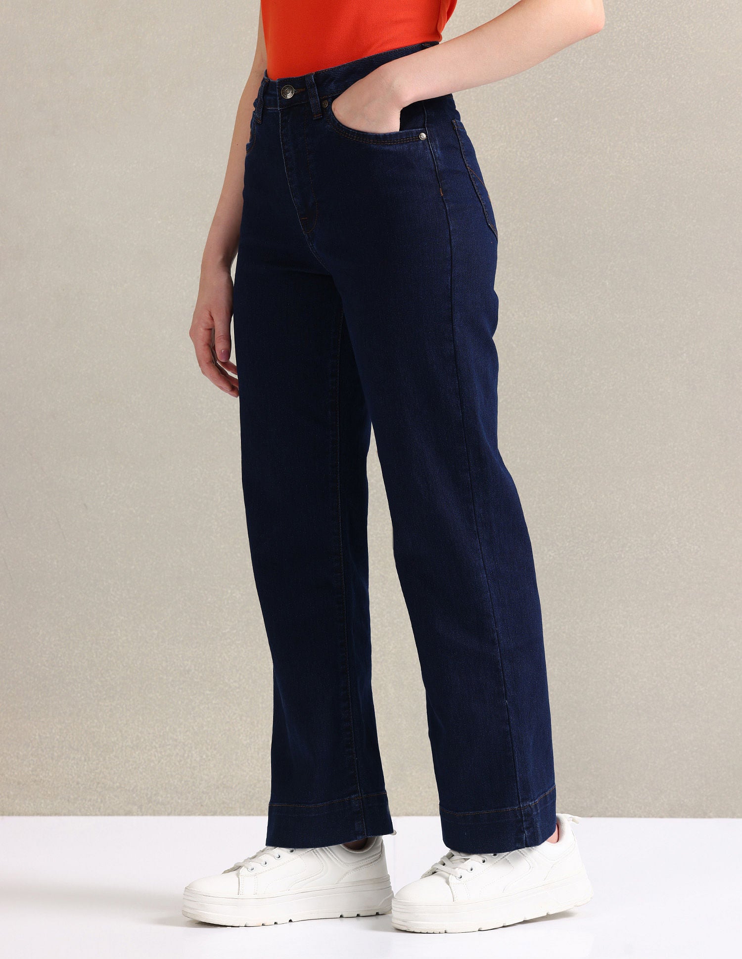 Straight Fit Blue Jeans Blue - U.S. POLO ASSN. | Large