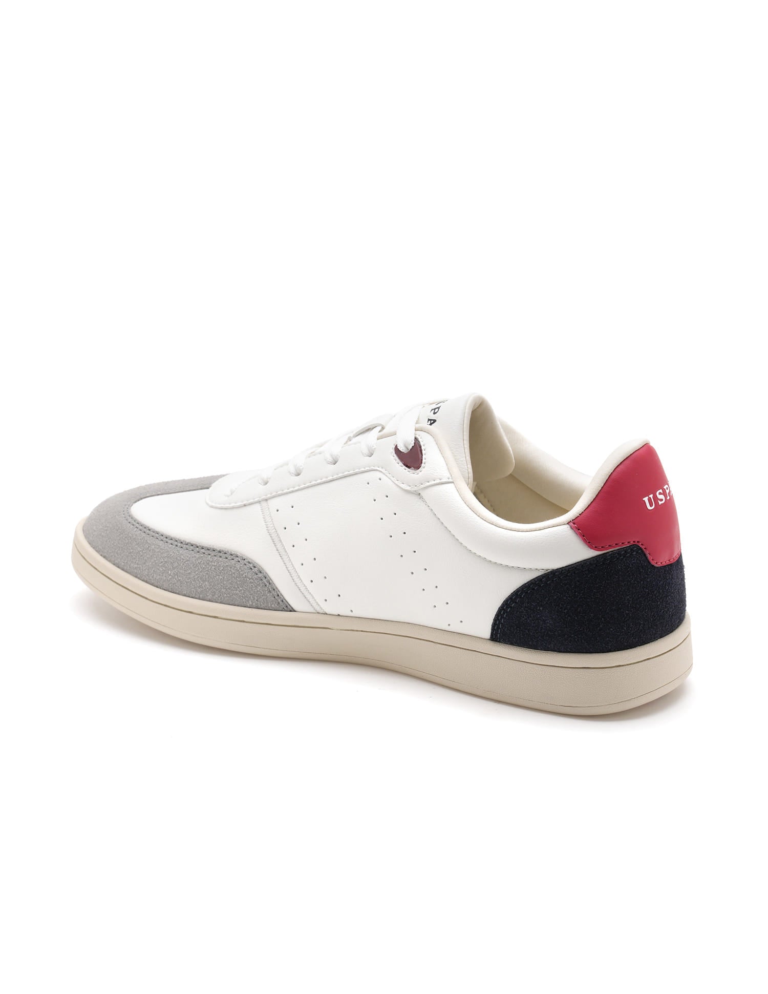 Men Cenik Suede Colourblocked Sneakers Multi-colour - U.S. Polo Assn. India | Large