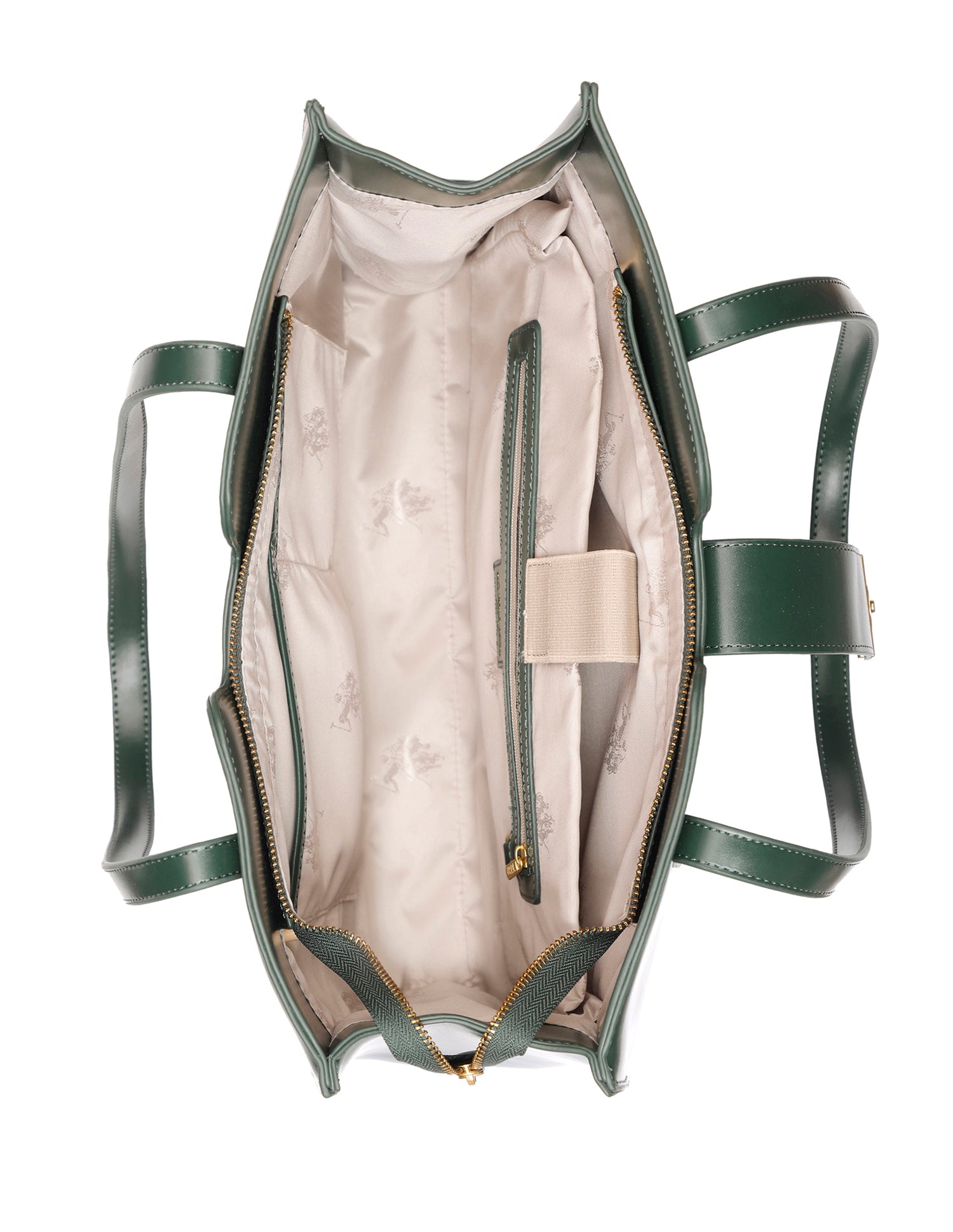 Women Addison Tote Bag Green - U.S. POLO ASSN. | Large