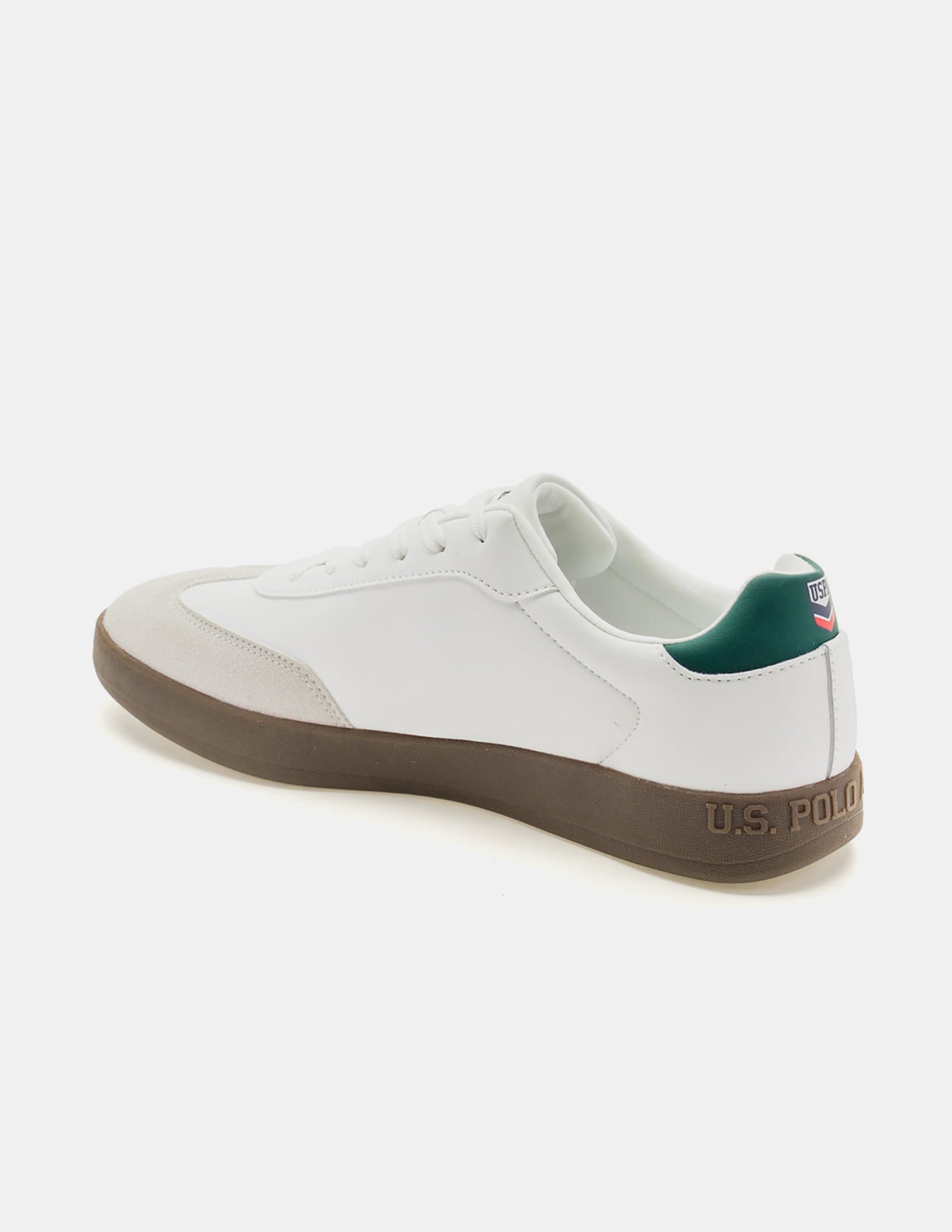Men Coba 2.0 Colourblocked Round Toe Sneakers Off White - U.S. Polo Assn. India | Large
