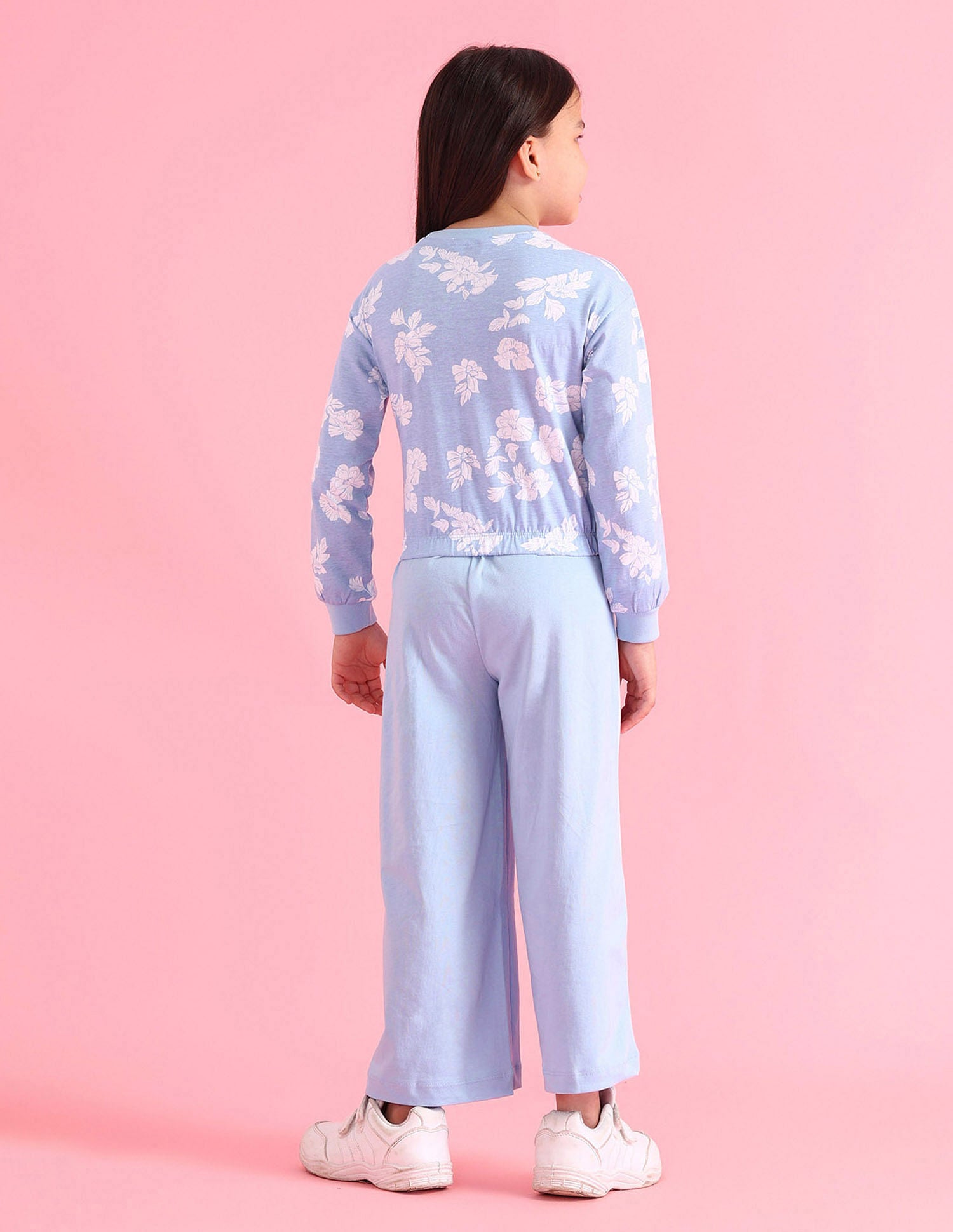 Girls Casual Two Piece Set Light Blue - U.S. POLO ASSN. | Large