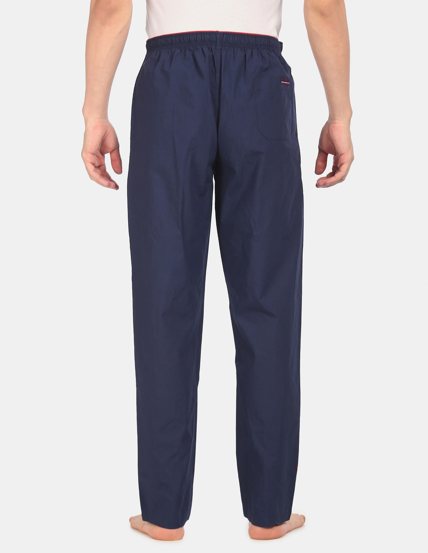 Comfort Fit Solid Cotton I690 Lounge Pants - Pack Of 1 Navy - U.S. POLO ASSN. | Large