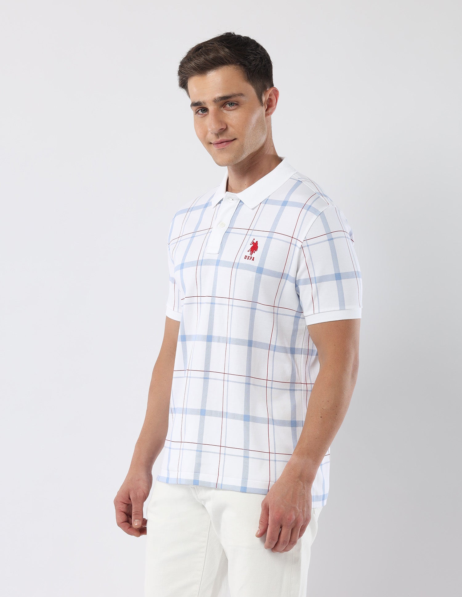 Pure Cotton 135 Anniversary Polo Shirt White - U.S. Polo Assn. India | Large