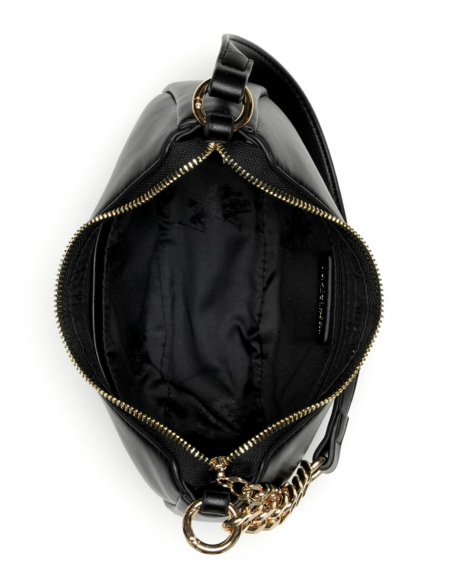 Miranda Textured Shoulder Bag Black - U.S. POLO ASSN. | Large