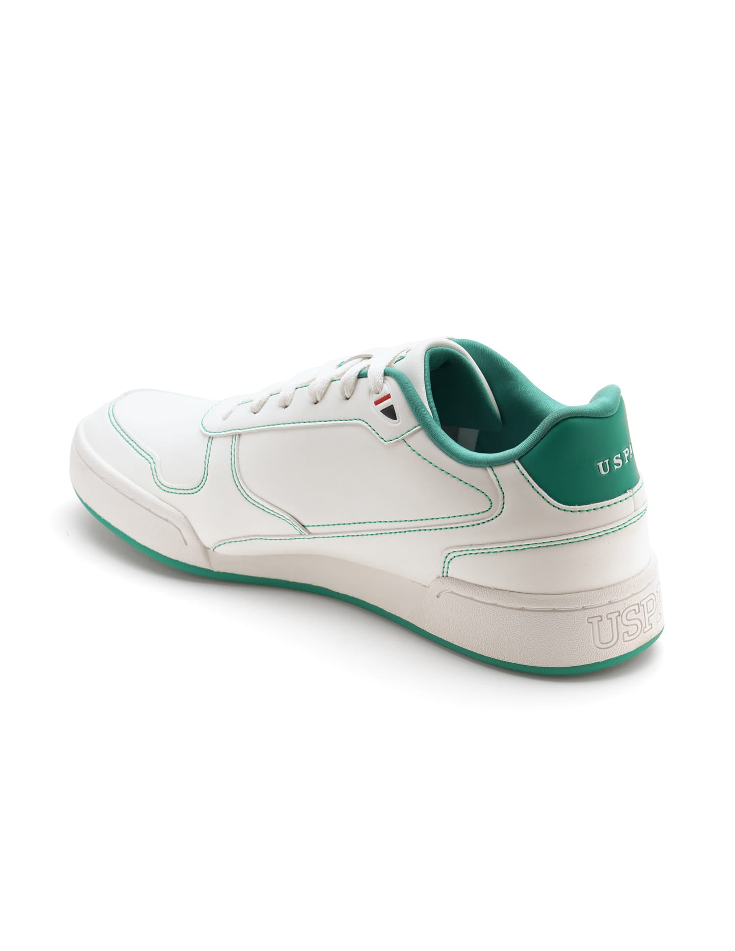 Men Valentin Solid Sneaker Off White - U.S. Polo Assn. India | Large