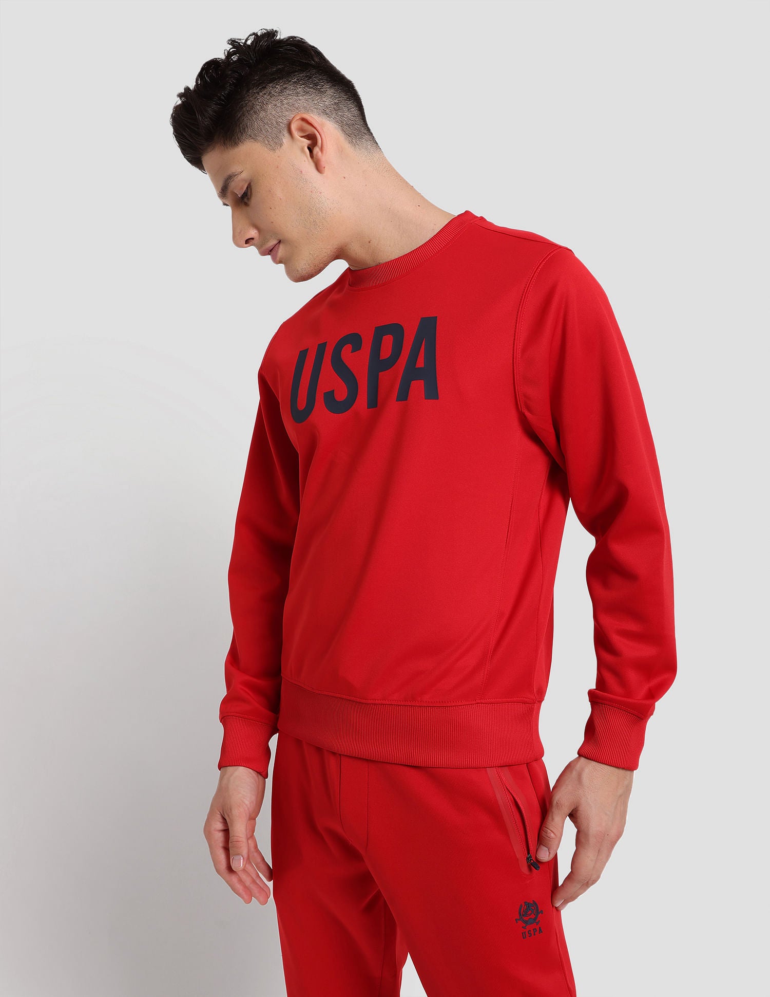 Durable Athletic Pullover Red - U.S. POLO ASSN. | Large