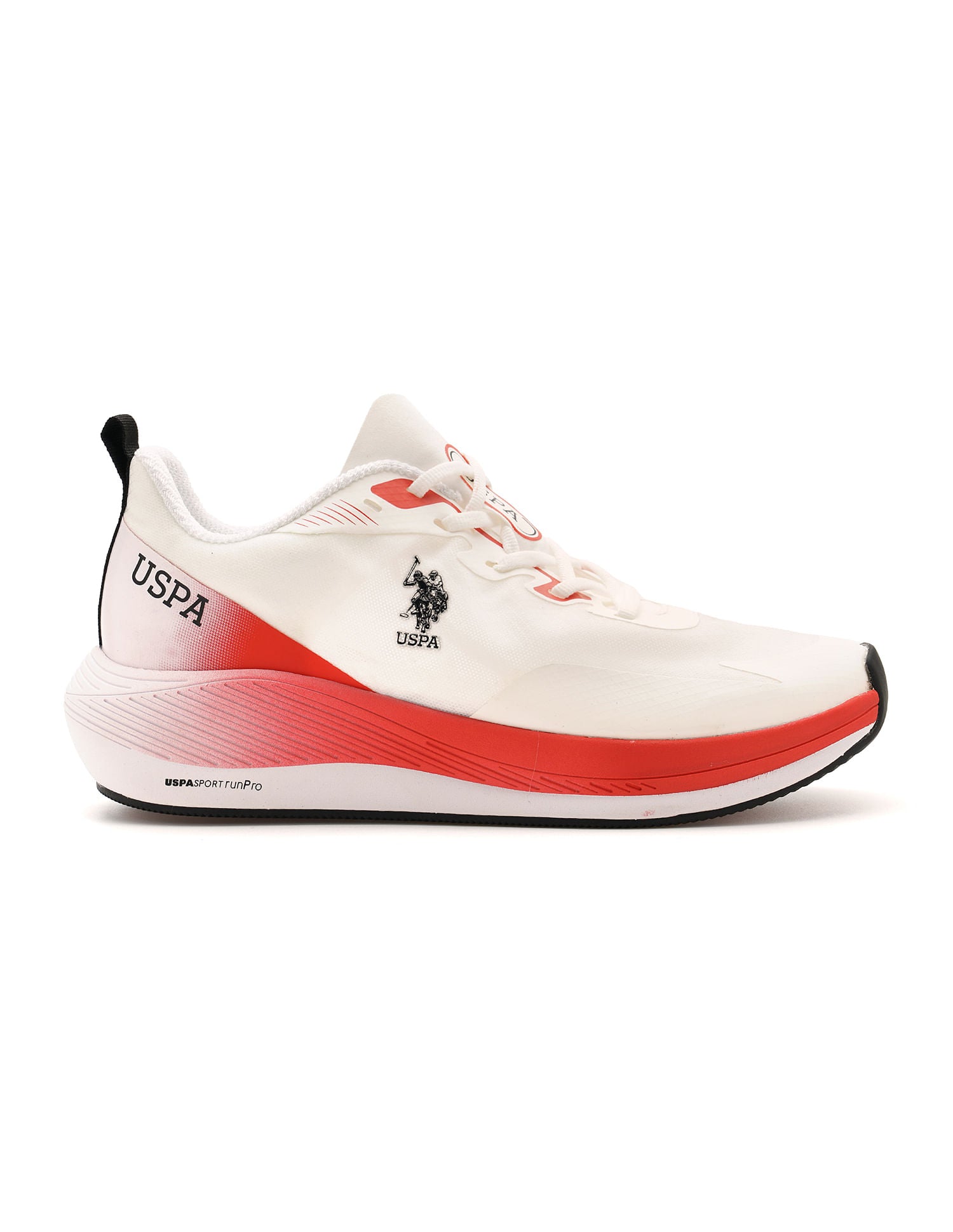 Men Severin White Uspa Sport  Runpro Running Shoes White - U.S. Polo Assn. India | Large