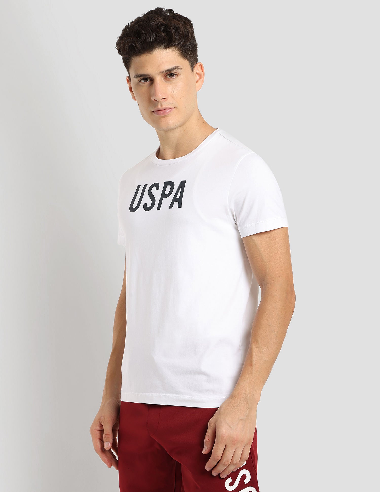 Durable Athletic T-Shirt White - U.S. Polo Assn. India | Large