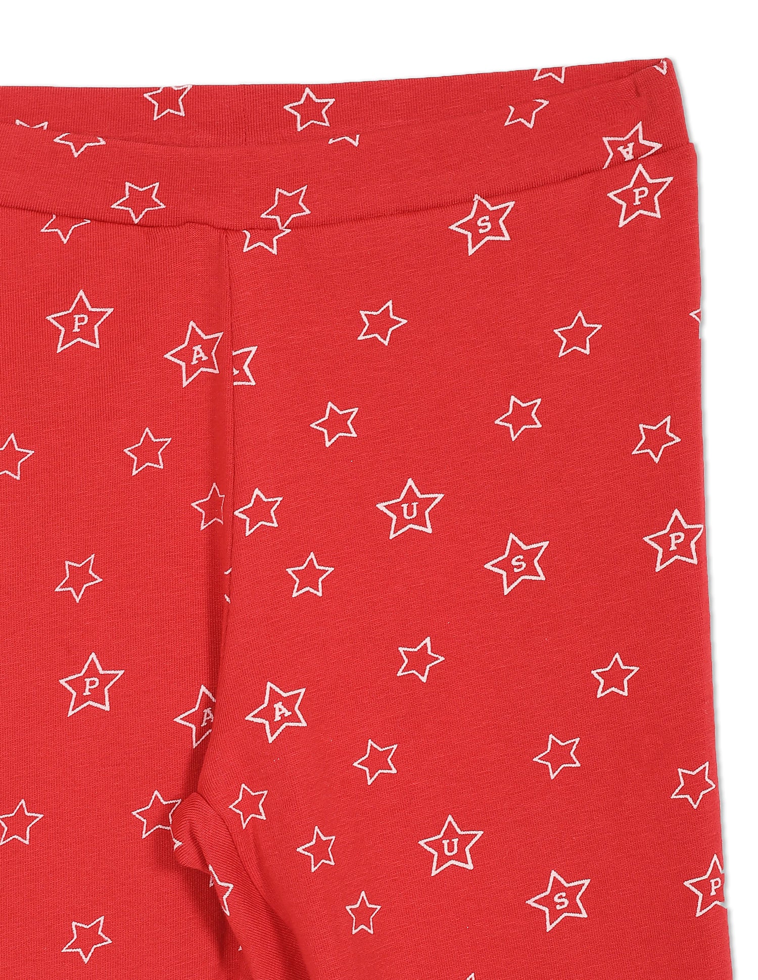 Mid Rise Printed Track Pants Red - U.S. POLO ASSN. | Large