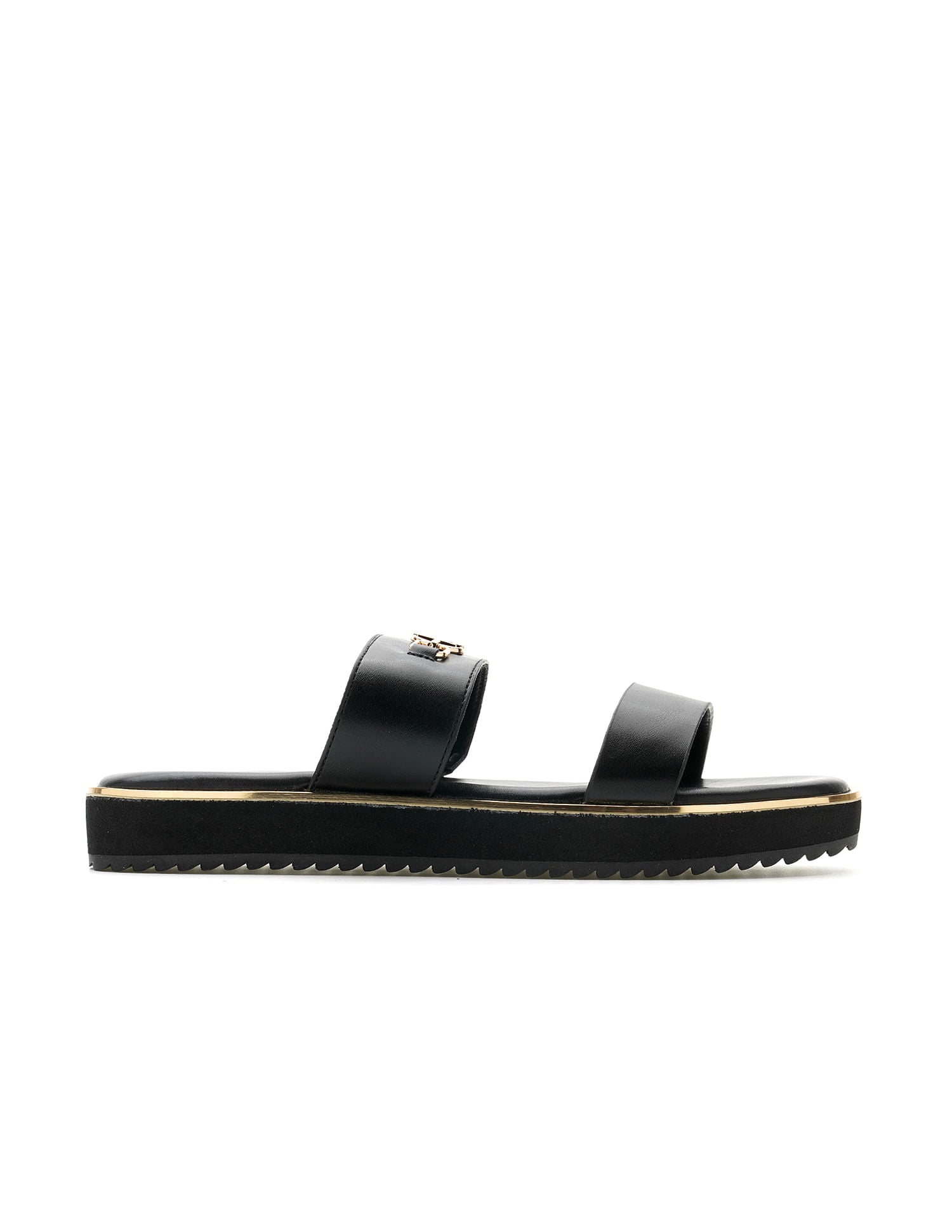 Comfort EVA Flat Cinzia Sandals Black - U.S. POLO ASSN. | Large
