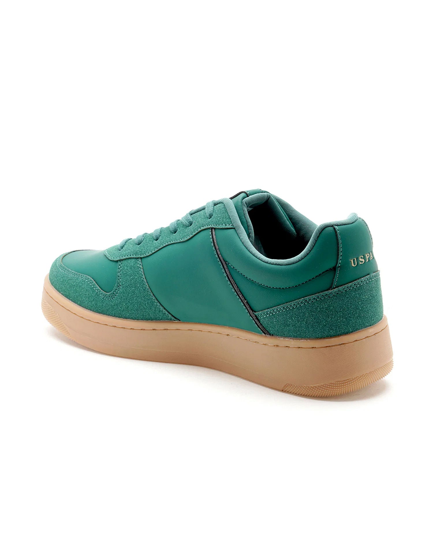 Men Jaxon 2.0 Dk. Green Retro Court Sneakers Green - U.S. POLO ASSN. | Large