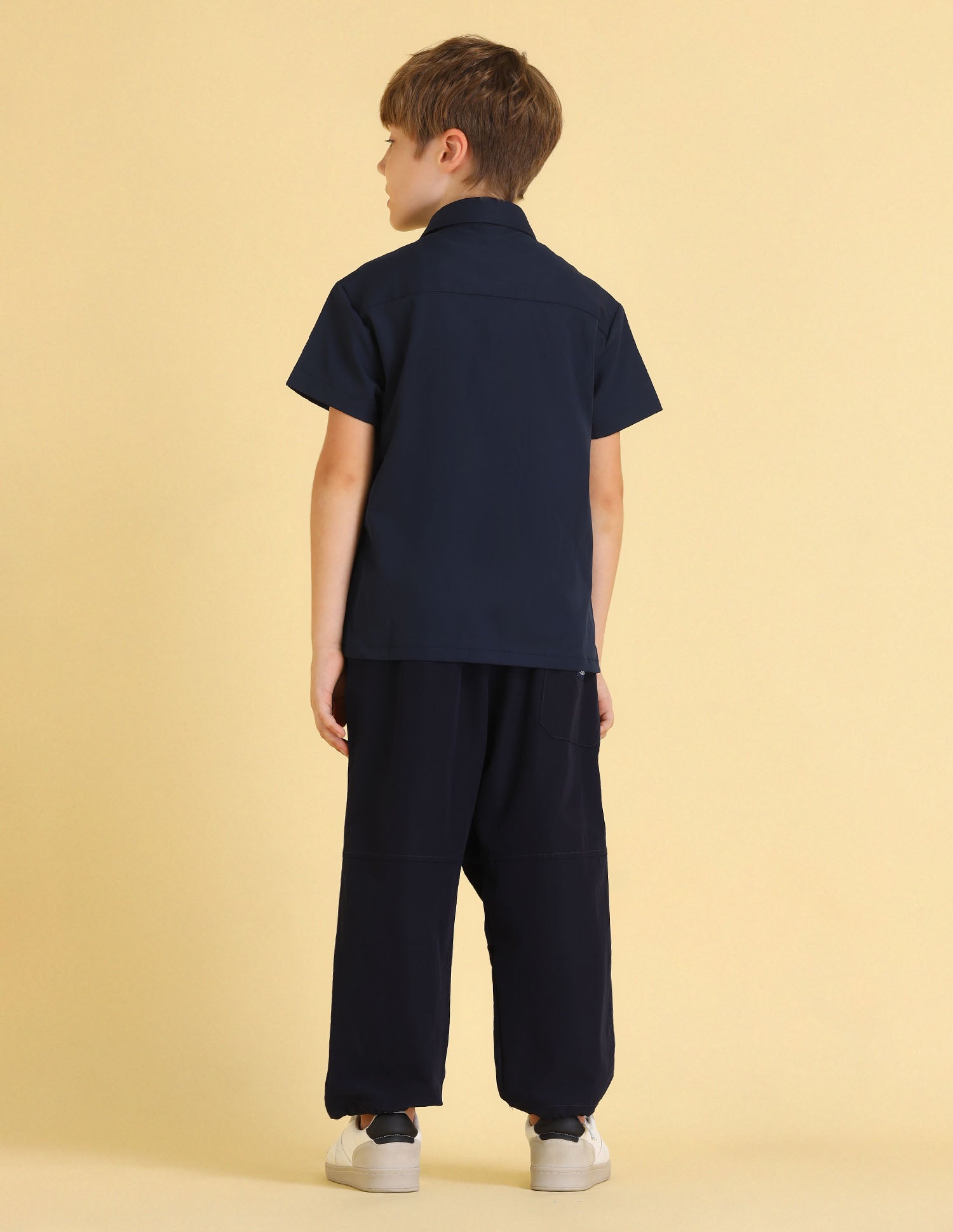 UKSHT1516 NAVY Boys Shirt Navy - U.S. POLO ASSN. | Large