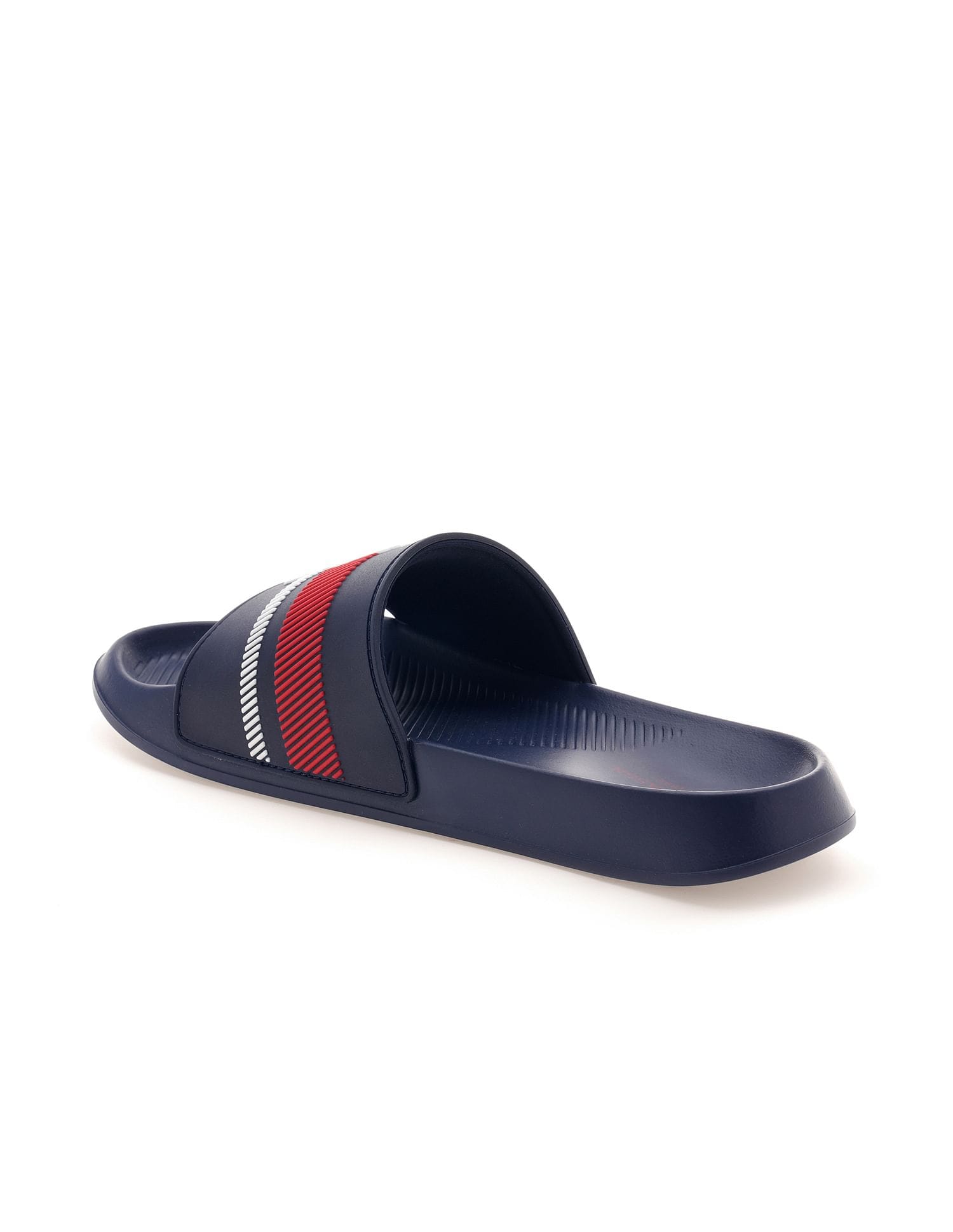 Men Rafa Brand Printed Sliders Navy - U.S. Polo Assn. India | Large