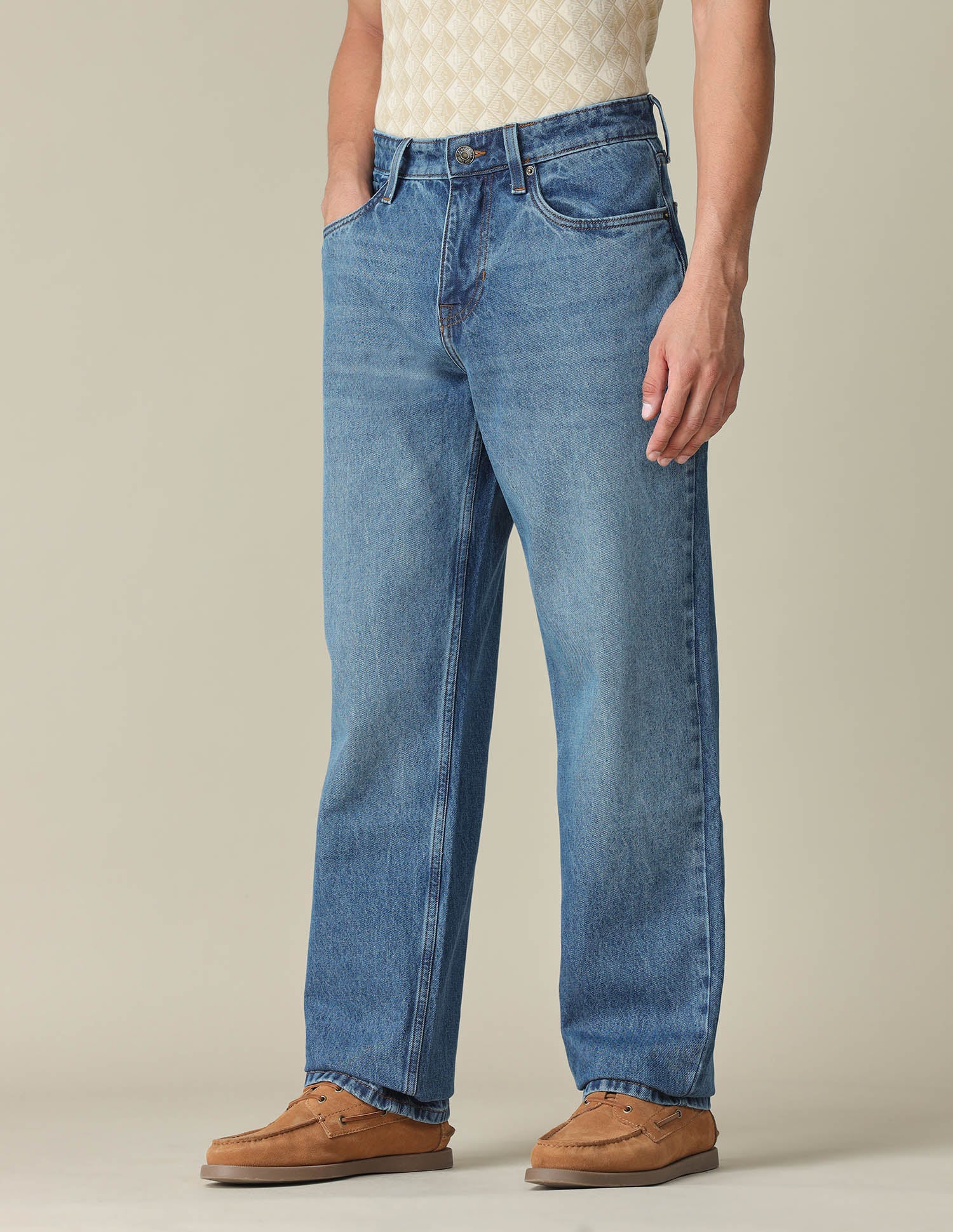 Shawn Relaxed Fit Blue Jeans Indigo - U.S. POLO ASSN. | Large