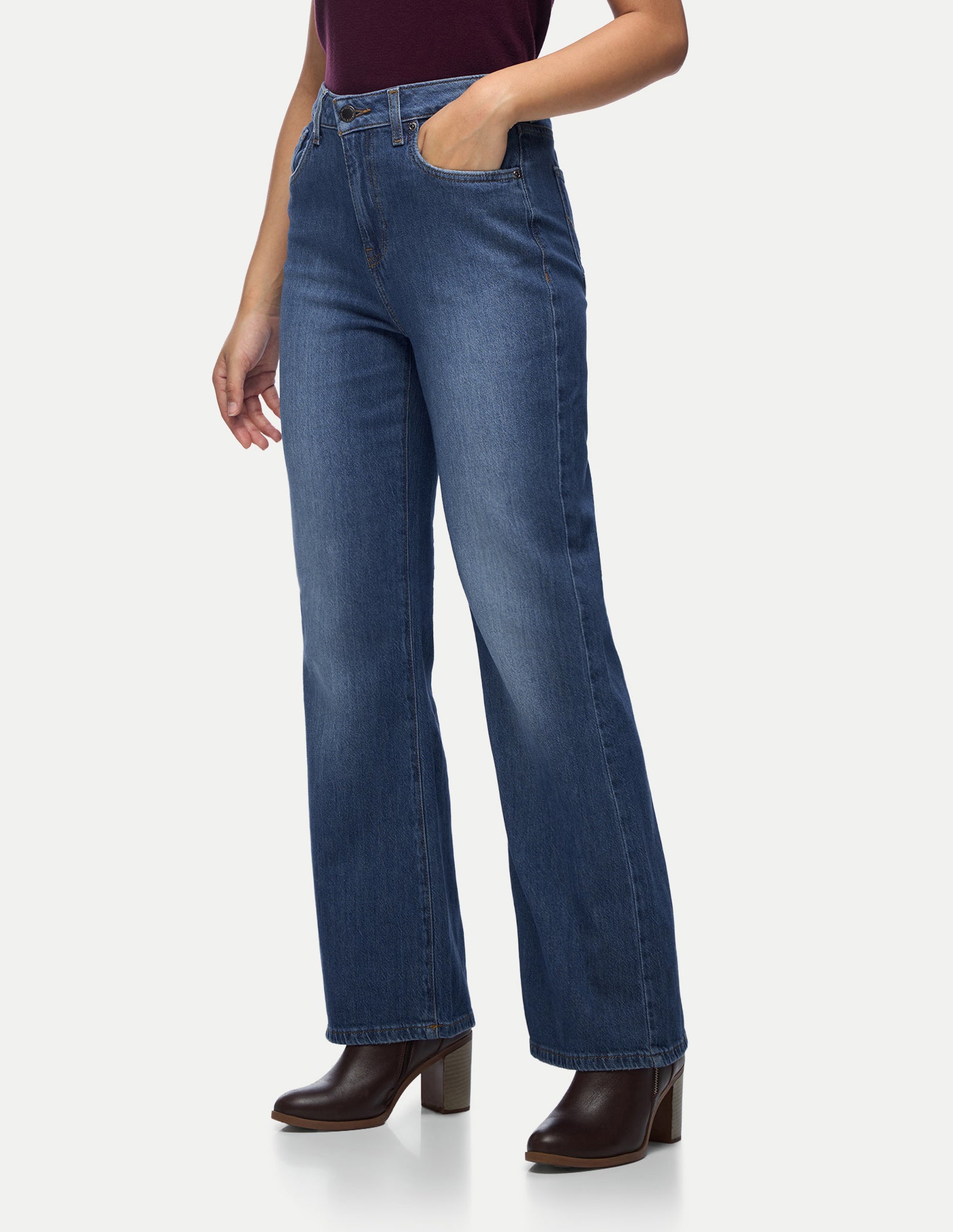 Bootcut Fit Blue Jeans Dark Blue - U.S. Polo Assn. India | Large